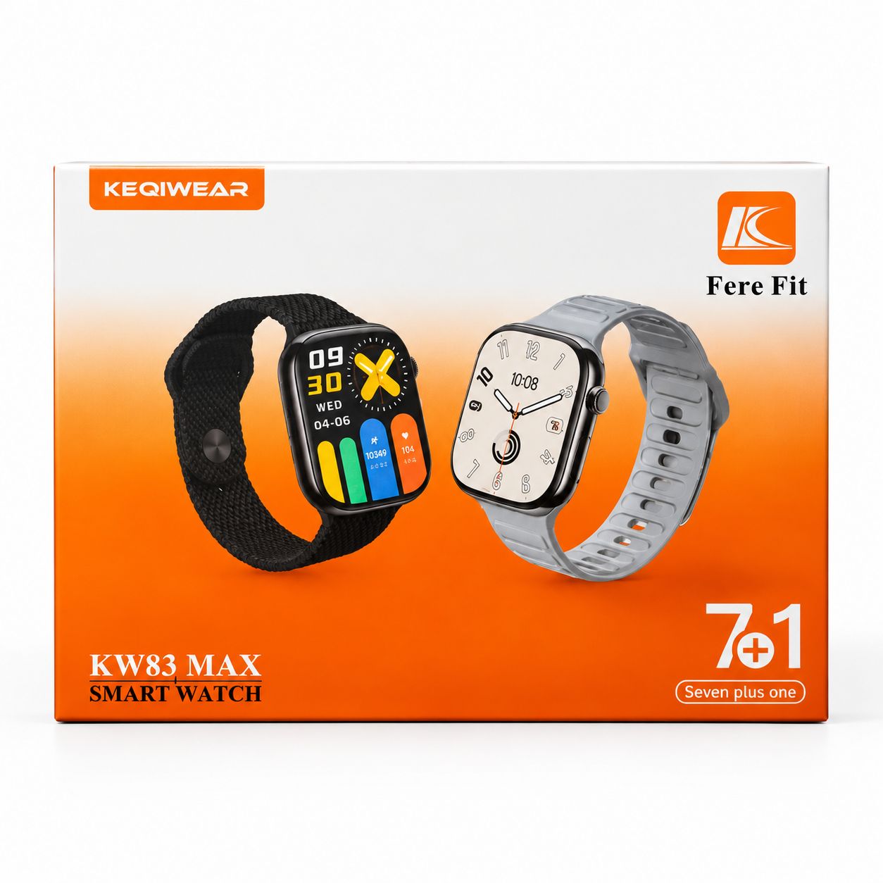 ساعت هوشمند 7بند Kwqiwear مدل KW Max
