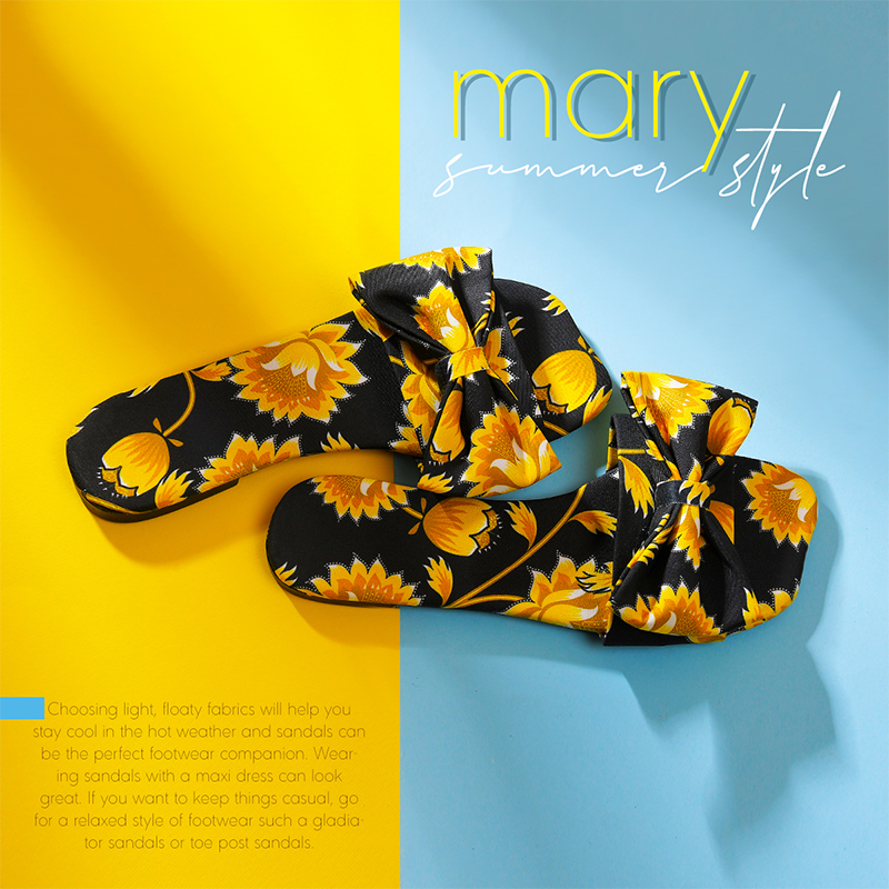 دمپايي دخترانه مدل MARY