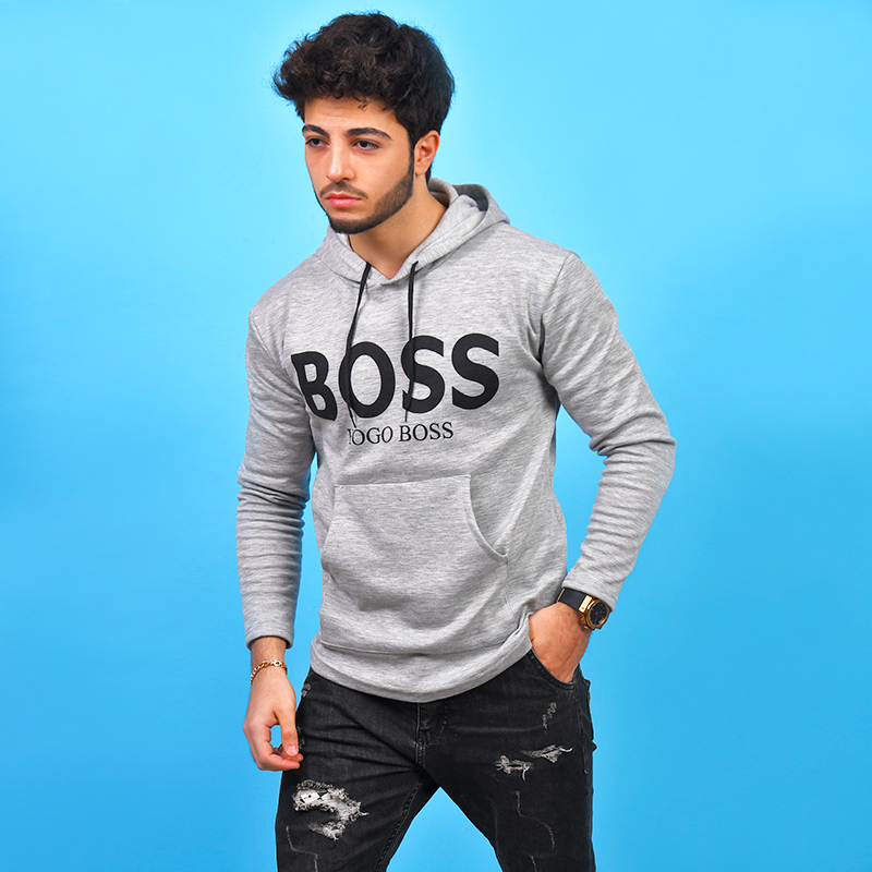 هودی مردانه Boss مدل Adlan
