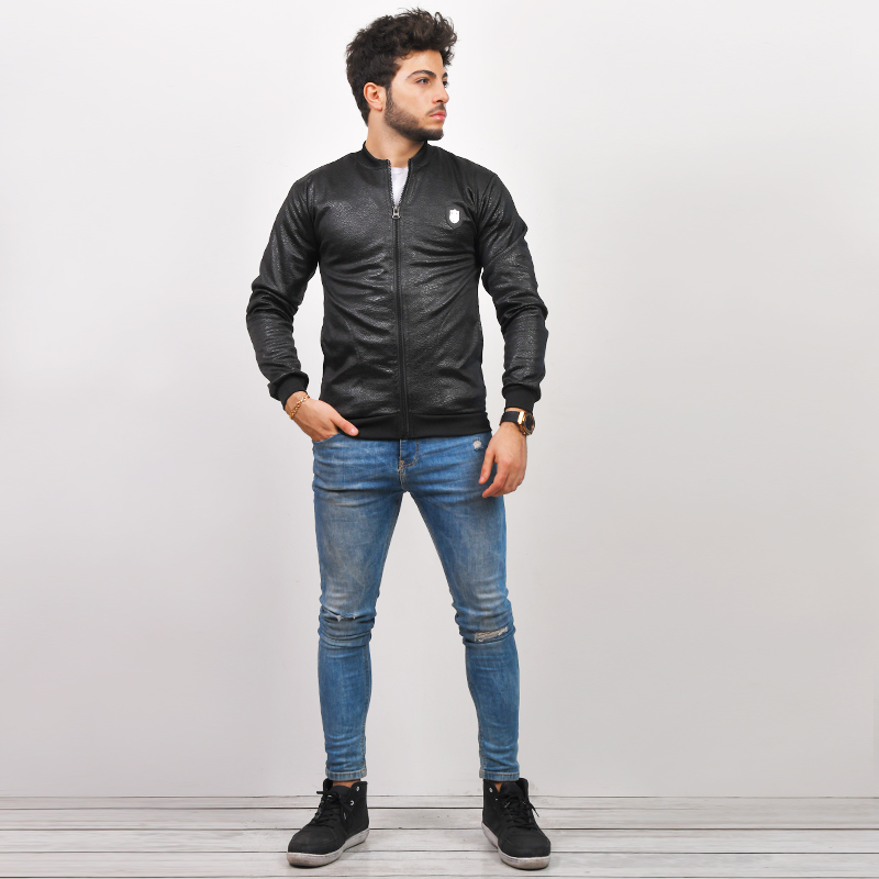 سوئیشرت مردانه مشکی مدل Besam