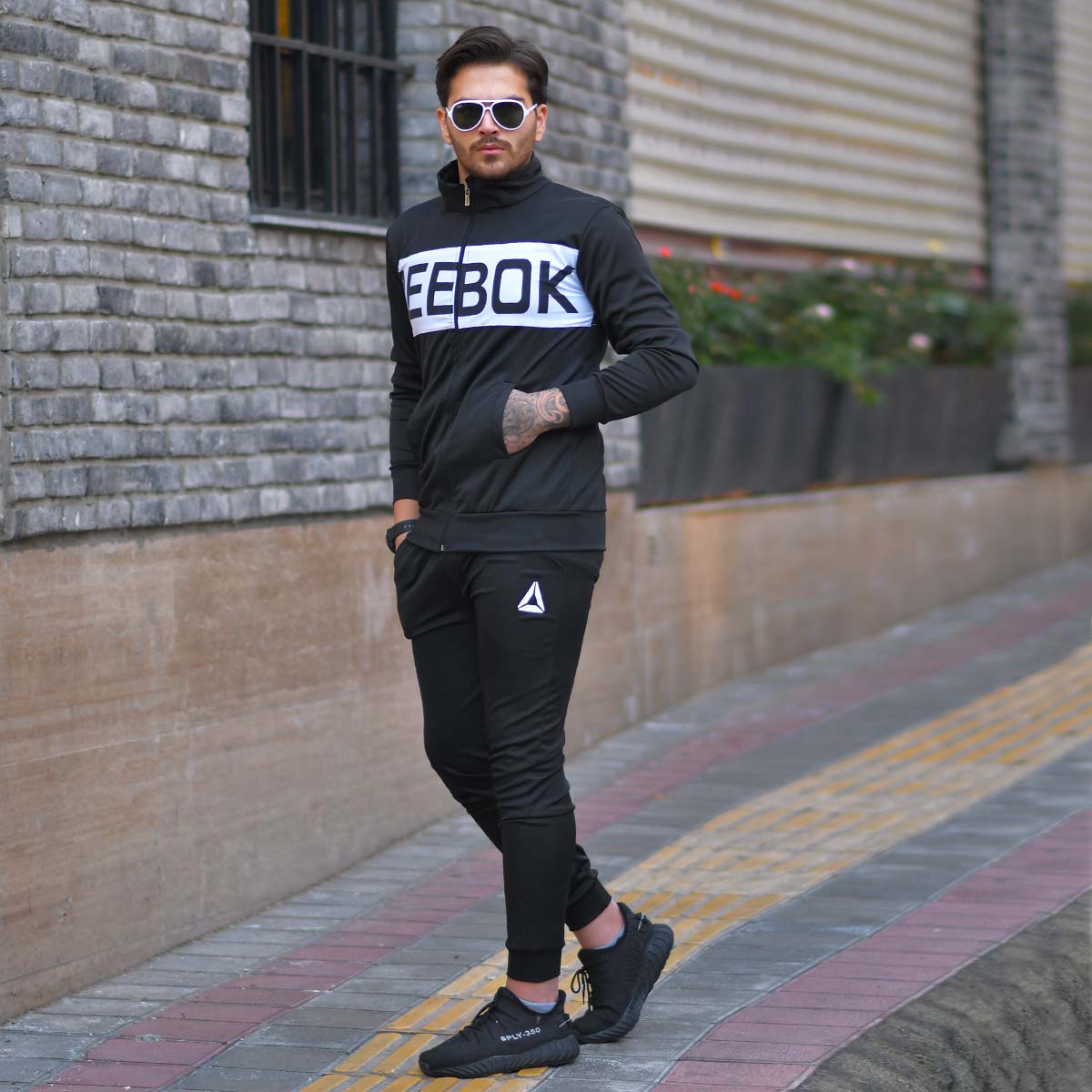 ست سوئیشرت شلوارمردانه Reebok مدلBarzam