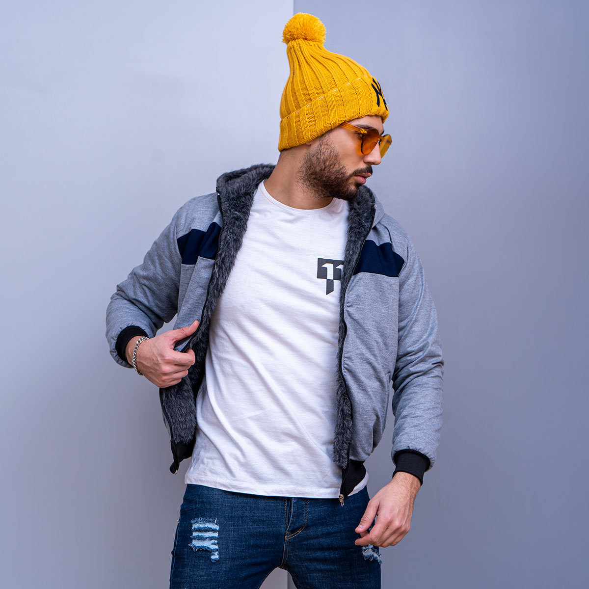 کاپشن مردانه مدل Bert