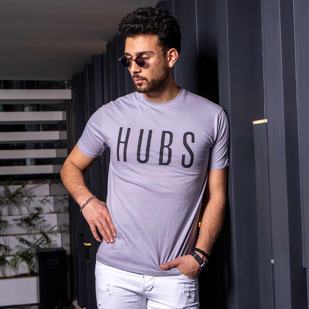 تيشرت مردانه مدلHubs