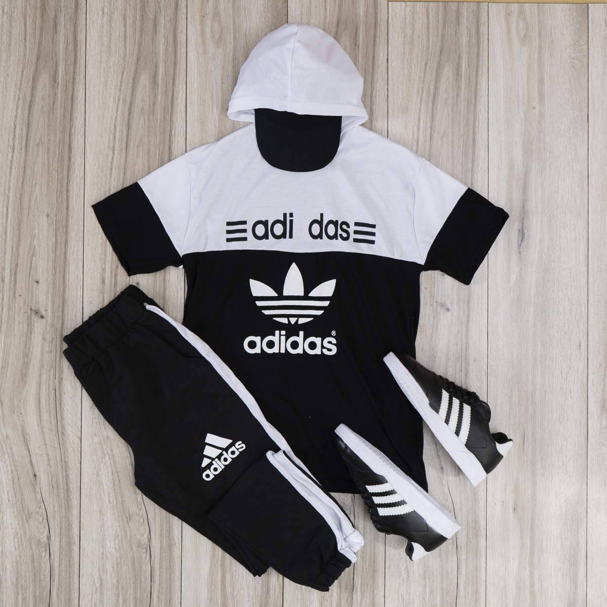 ست تیشرت شلوار adidas مردانه مدل Ariban