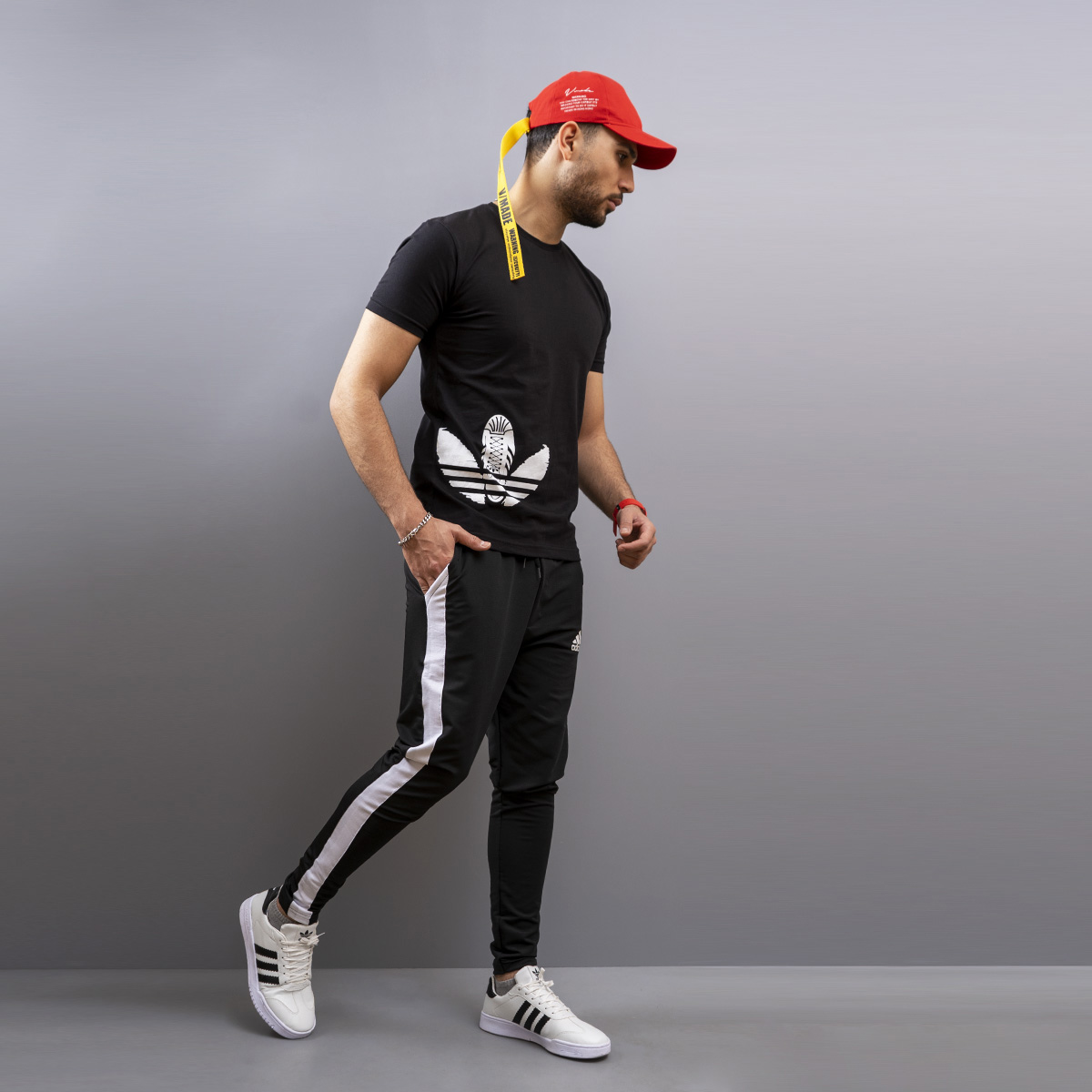 ست تیشرت شلوار adidas مردانه مدل Edvard
