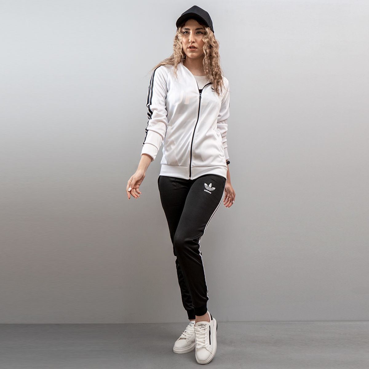 ست سوئیشرت شلوارadidas دخترانه مدل Razel