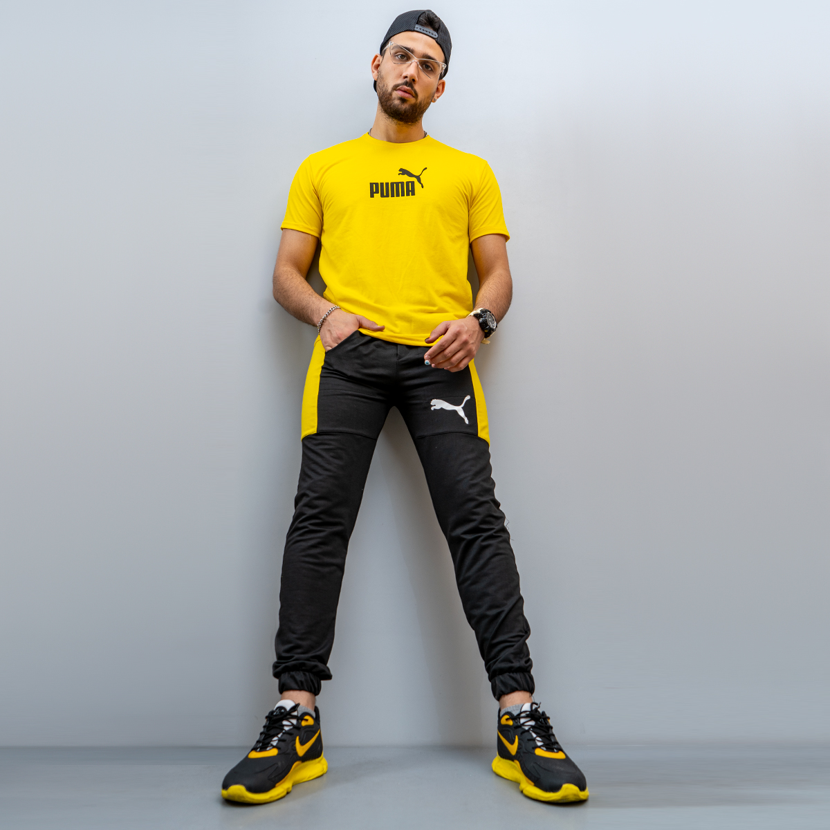 ست تیشرت شلوار PUMA مردانه مدل RIDAR