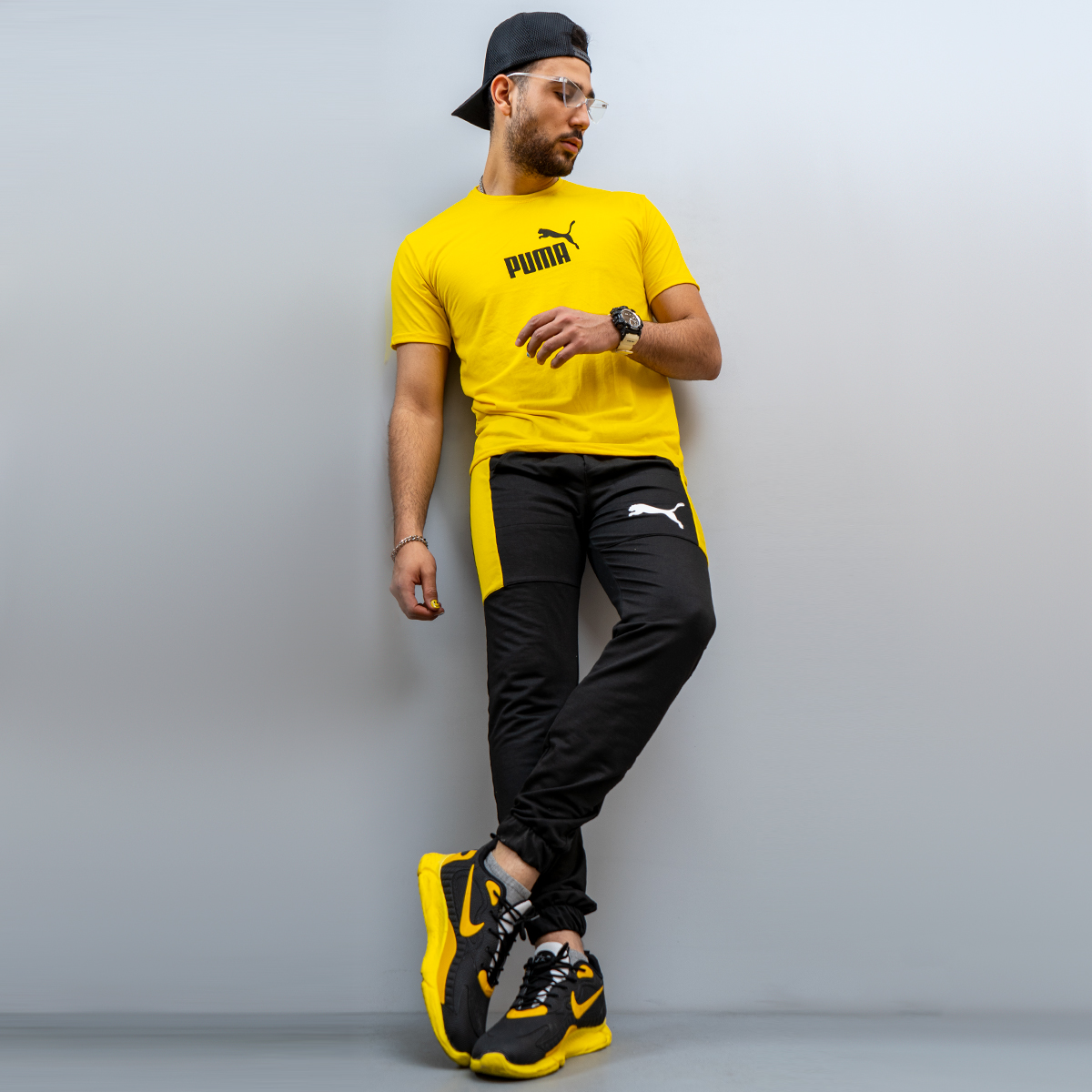 ست تیشرت شلوار PUMA مردانه مدل RIDAR