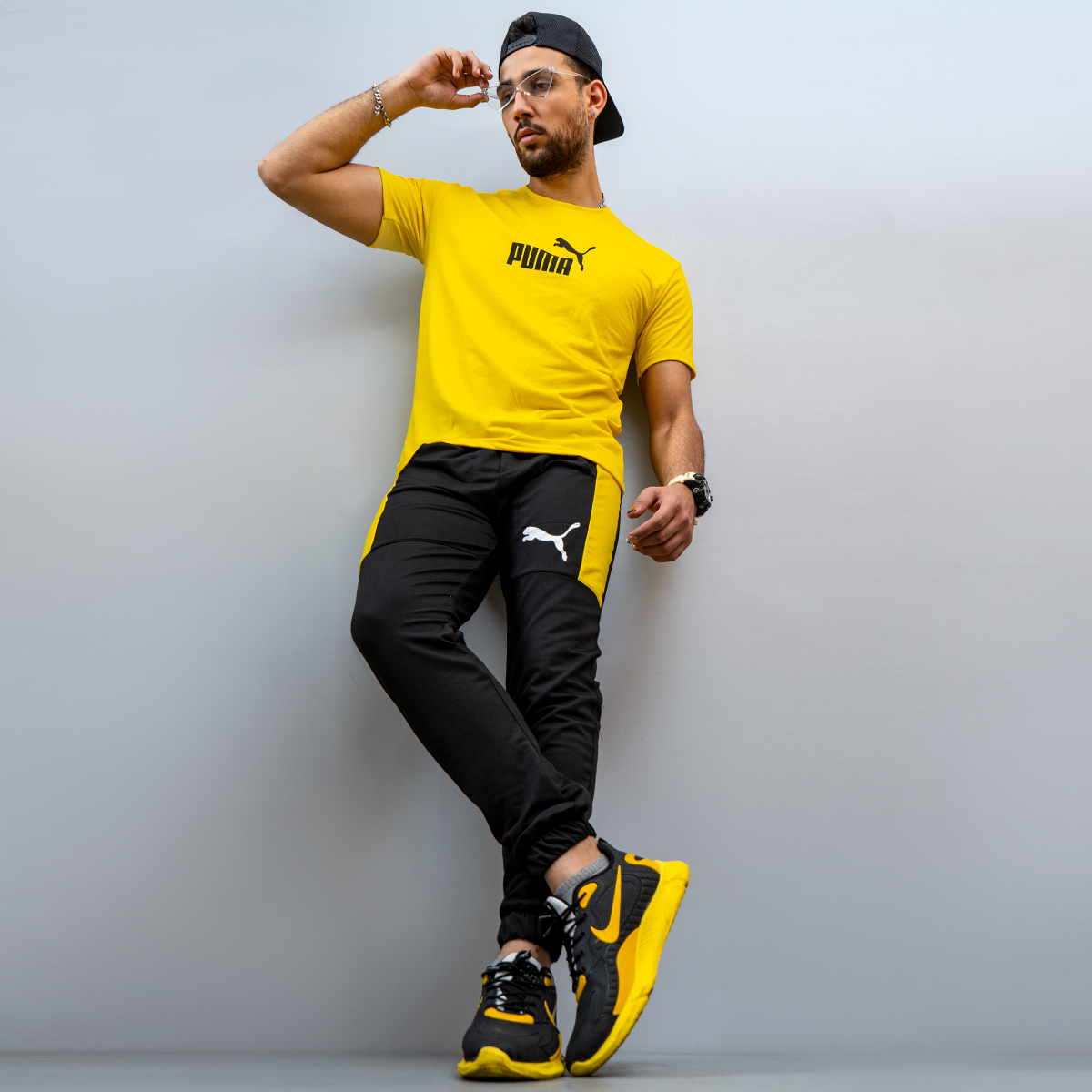 ست تیشرت شلوار PUMA مردانه مدل RIDAR