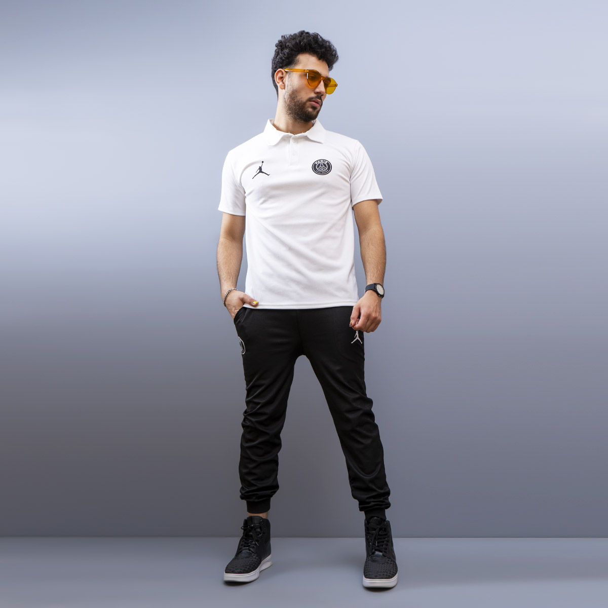 ست تیشرت و شلوار مردانه paris مدل Kyle
