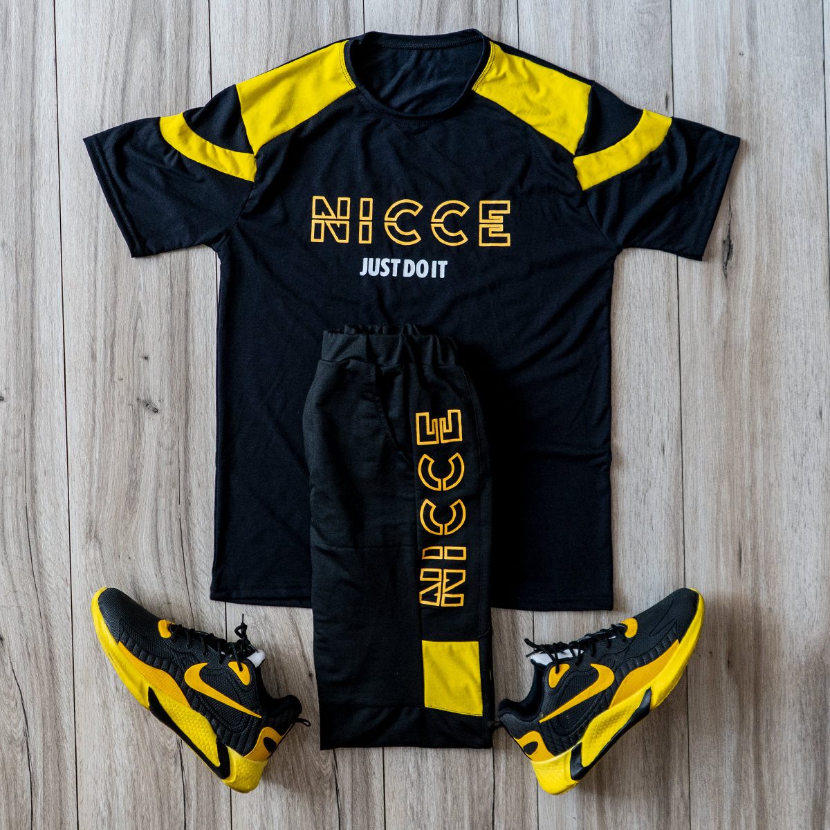 ست تیشرت شلوار NICCE مردانه مدل Edvin