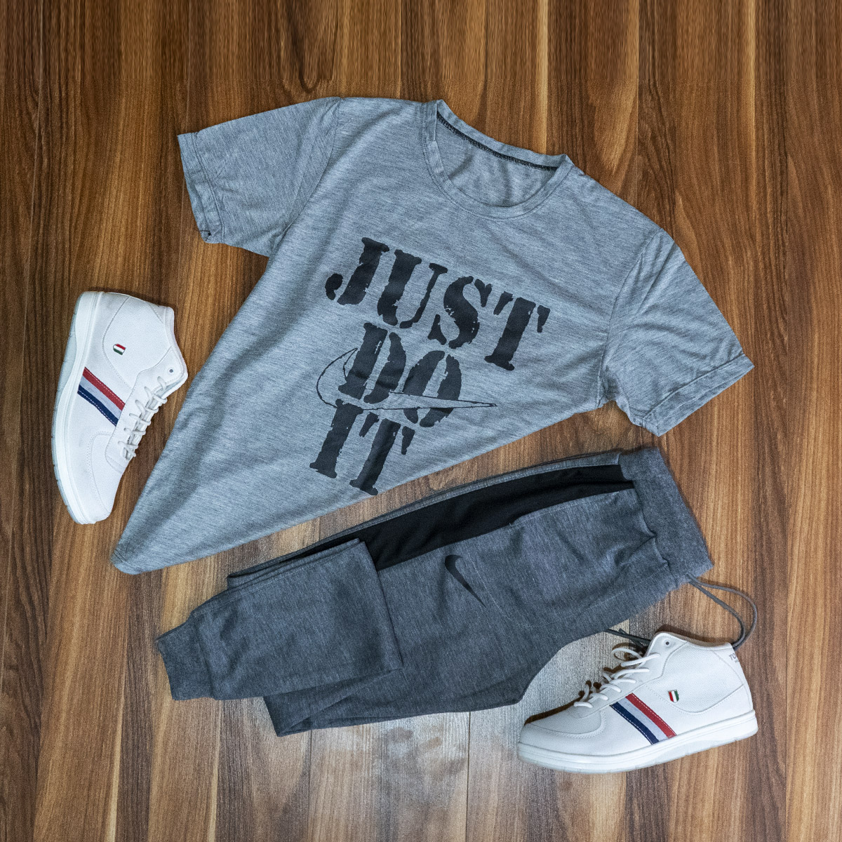 ست تیشرت شلوار just do it مردانه مدلEdan