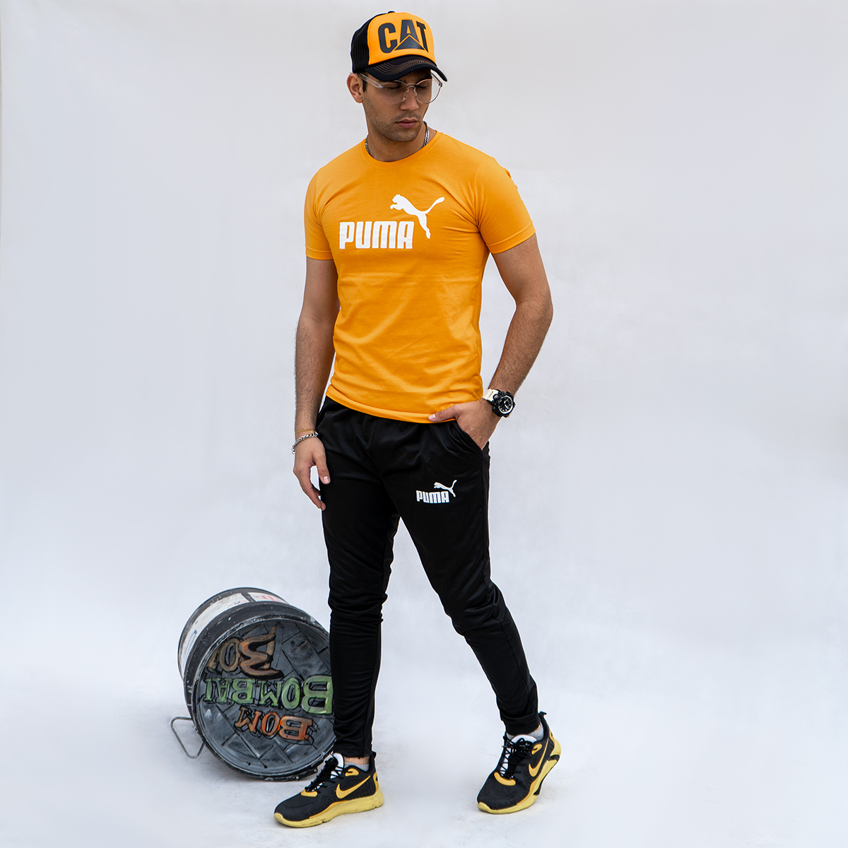 ست تیشرت شلوار Puma مردانه مدل Tiverd