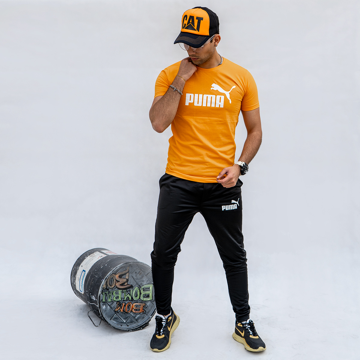ست تیشرت شلوار Puma مردانه مدل Tiverd