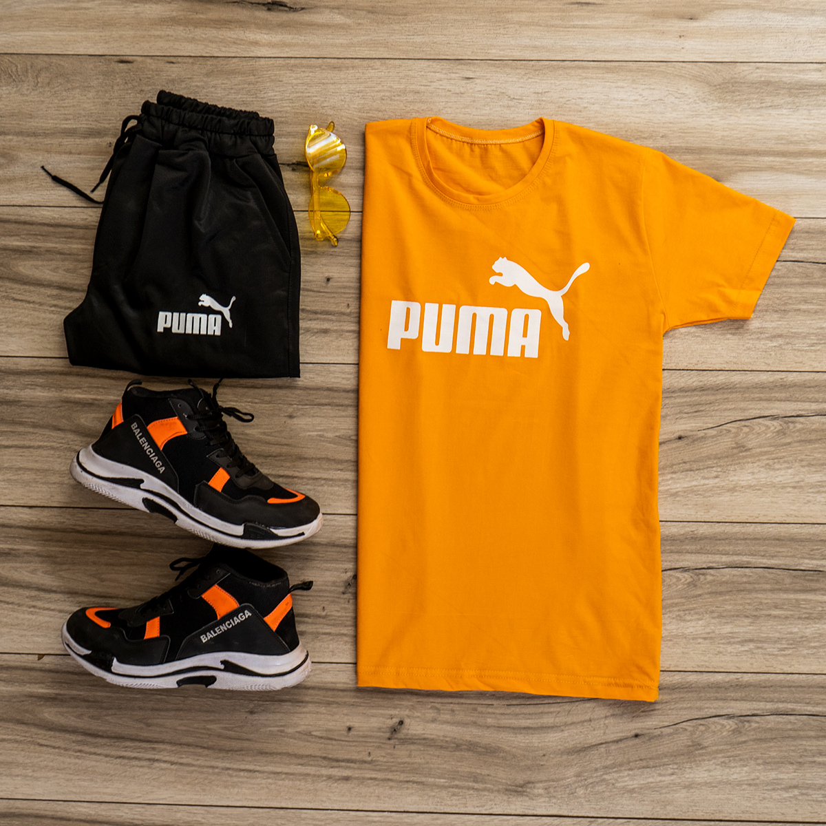 ست تیشرت شلوار Puma مردانه مدل Tiverd