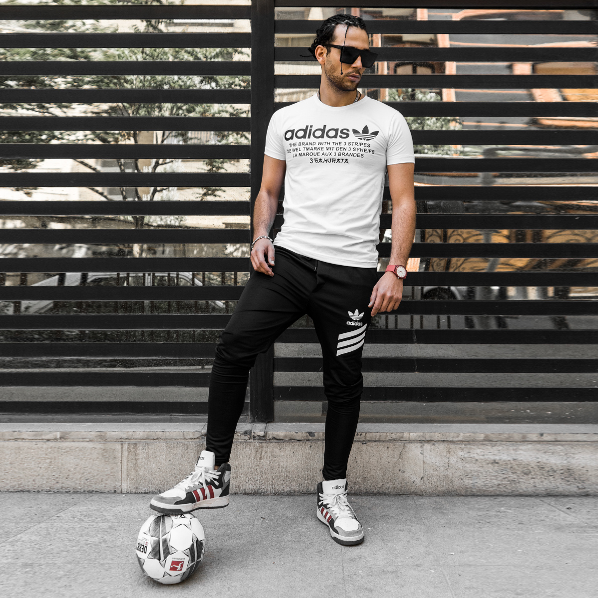 ست تیشرت شلوار adidas مردانه مدل Aspen