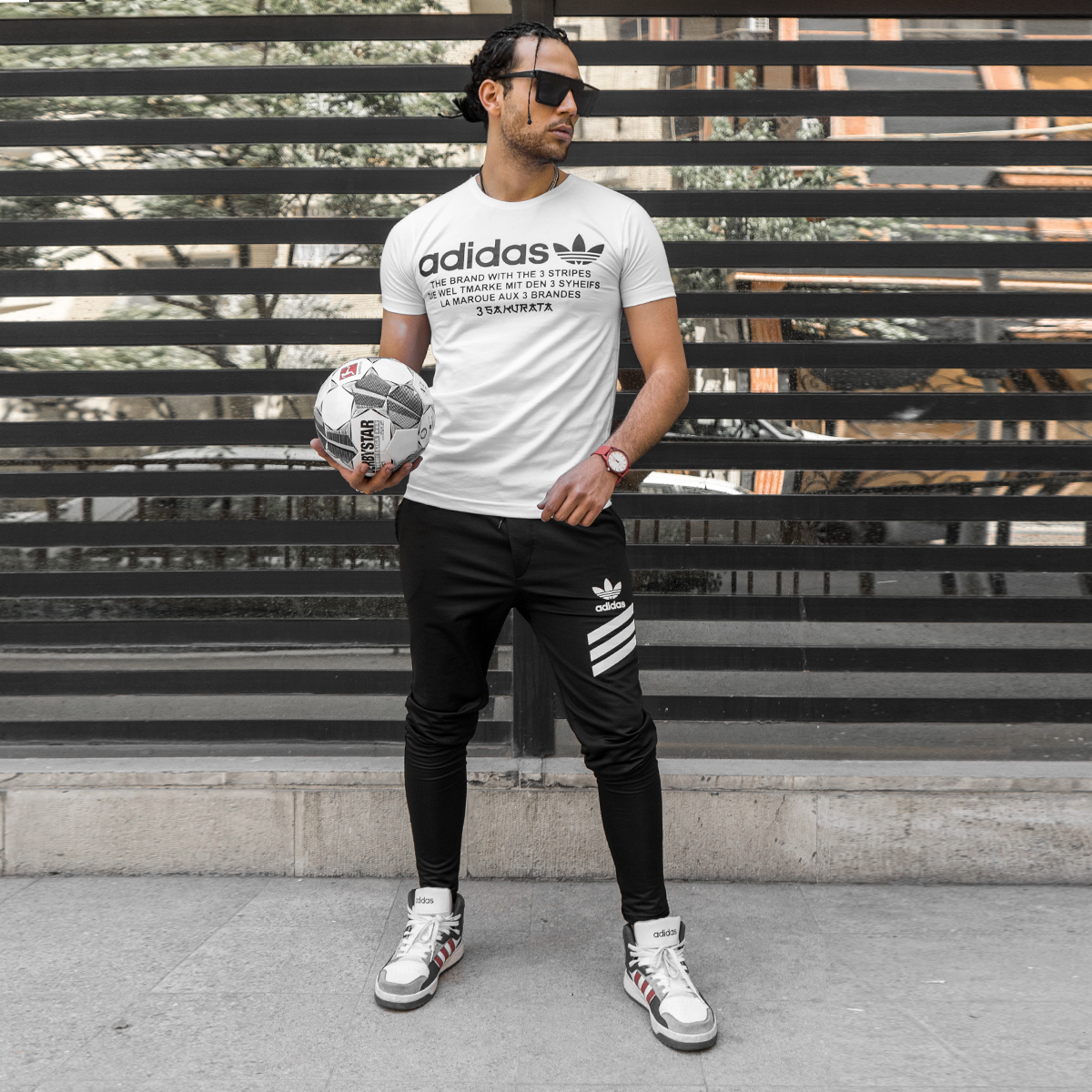 ست تیشرت شلوار adidas مردانه مدل Aspen