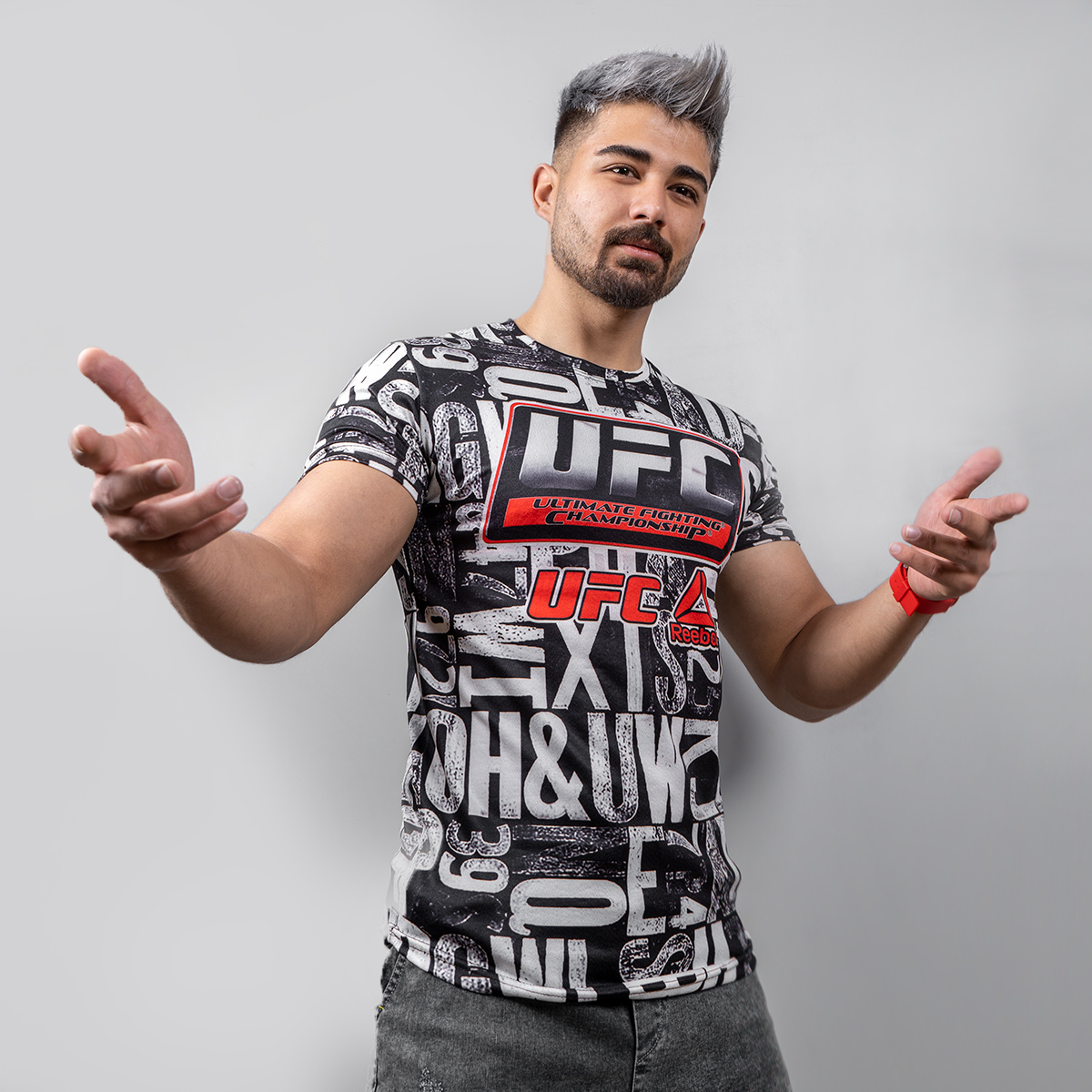 تیشرت UFC مردانه مدل Arika(T)