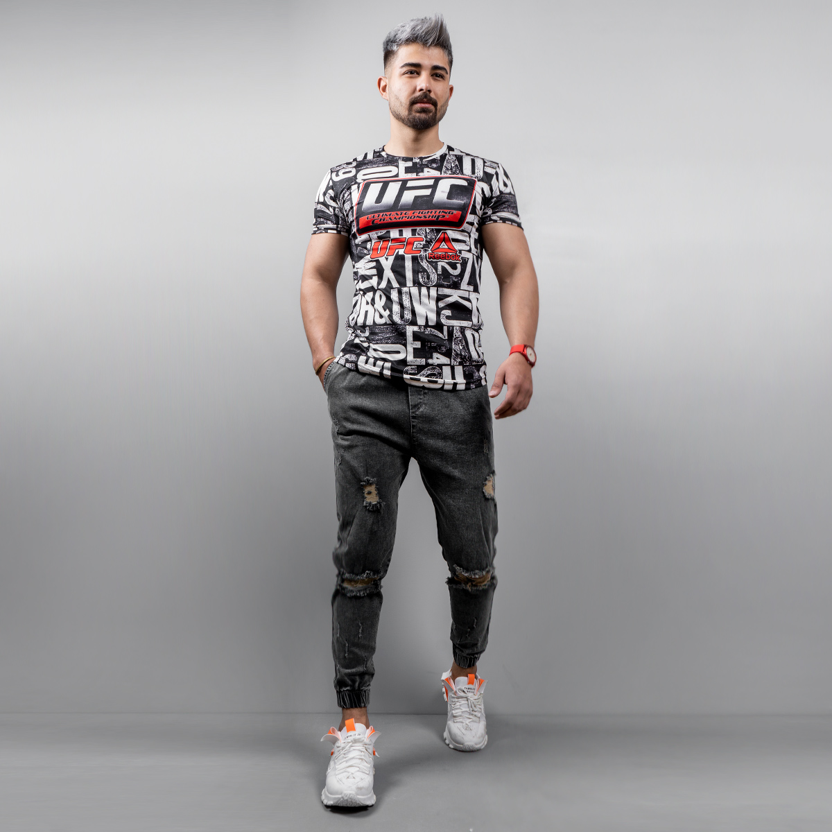 تیشرت UFC مردانه مدل Arika(T)