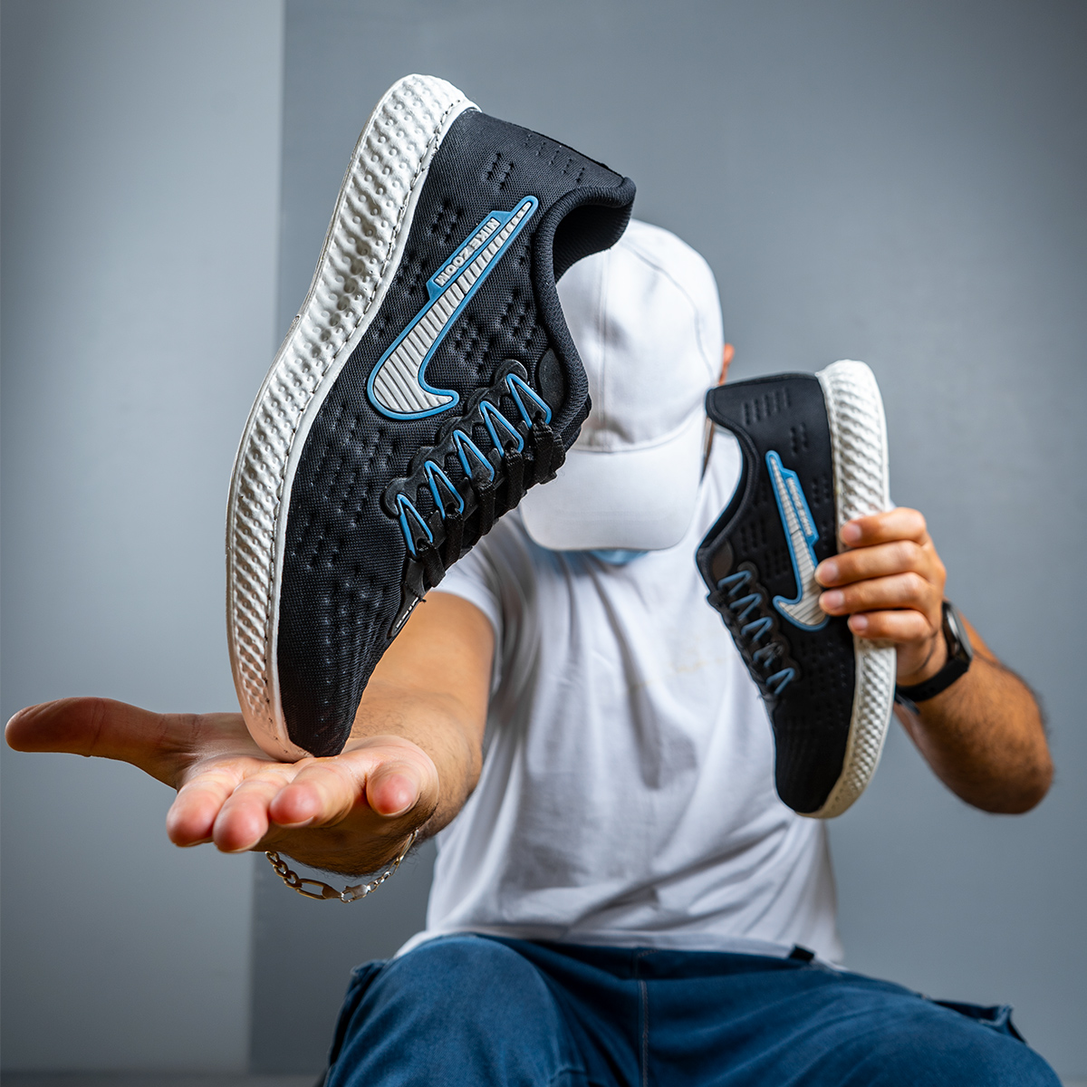 کفش ورزشی Nike مردانه مشکی مدل vamsi
