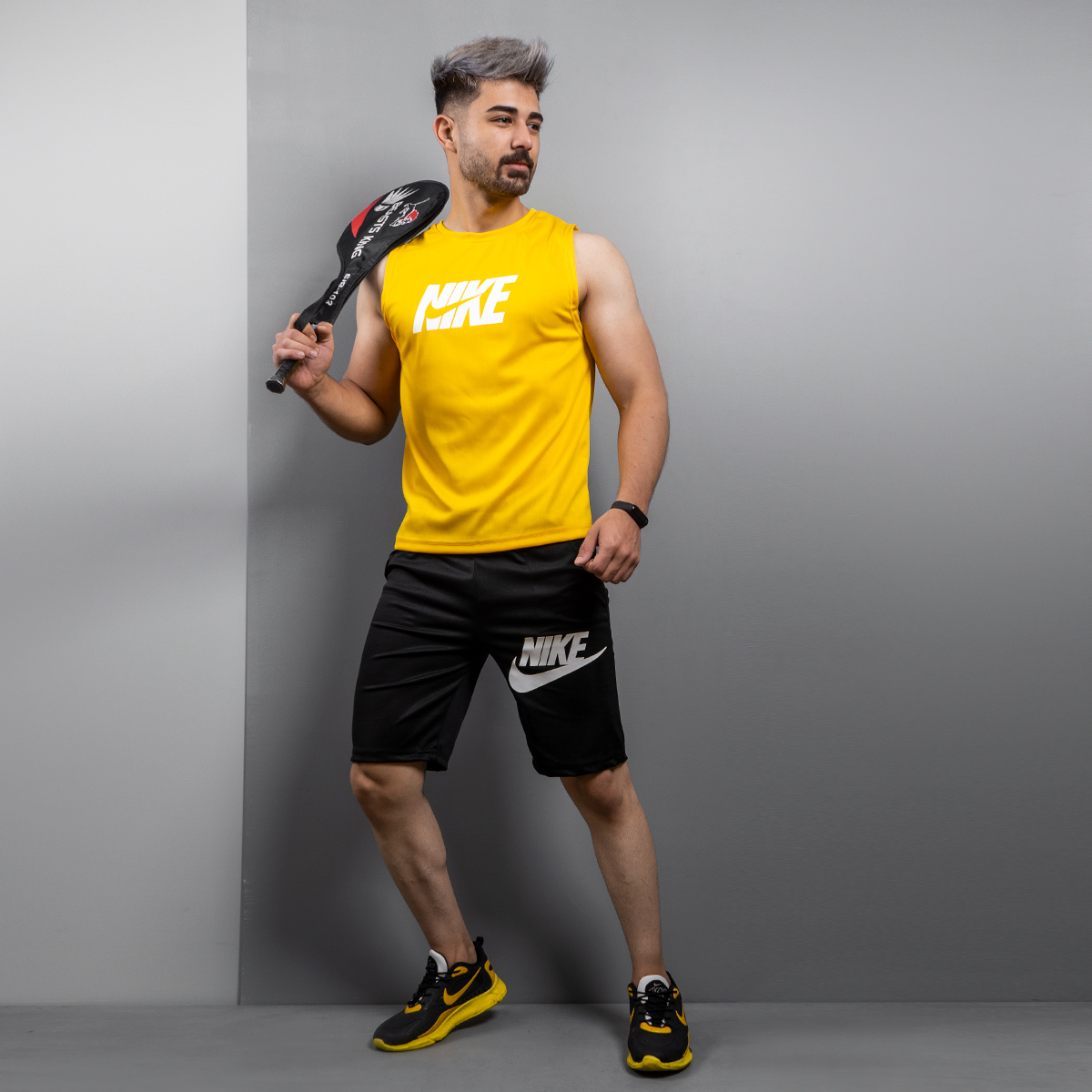 ست رکابی شلوارک Nike مردانه مدل Paraka