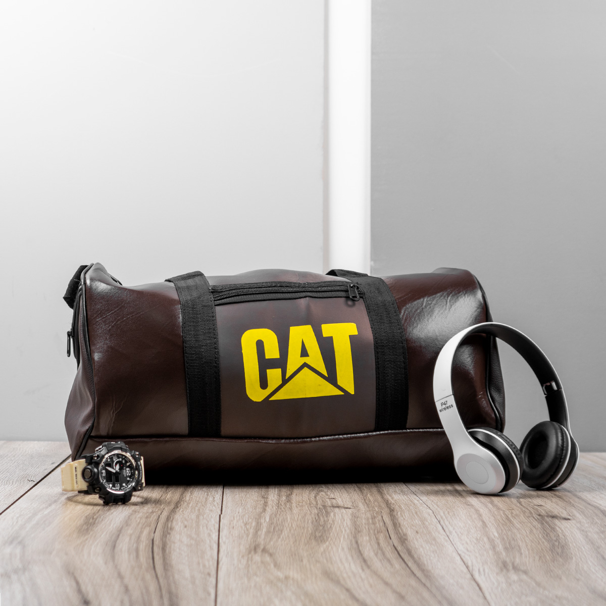 ساک CAT قهوه ای مدل Pilar