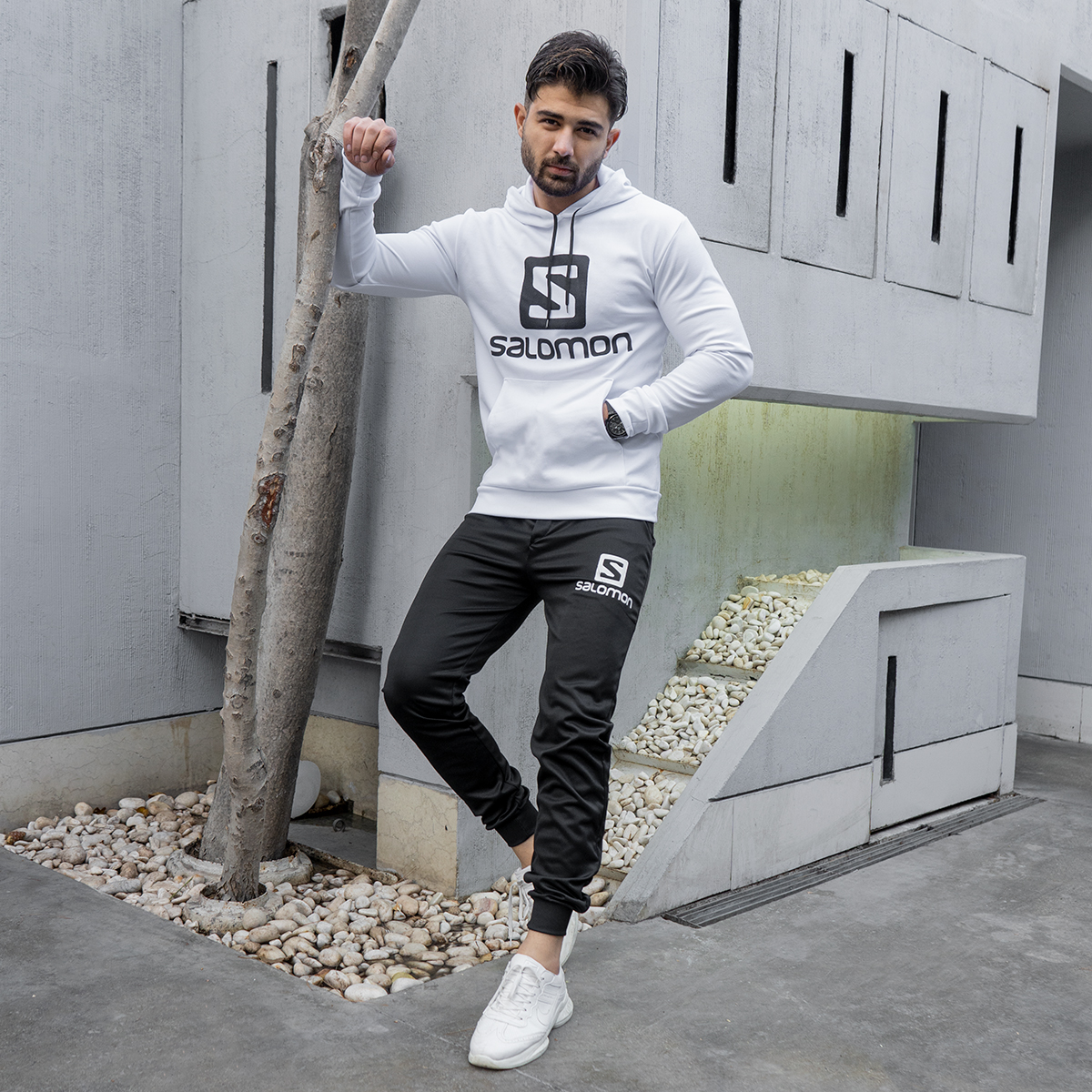 ست هودی شوار Salomon Group مردانه مدلRofi