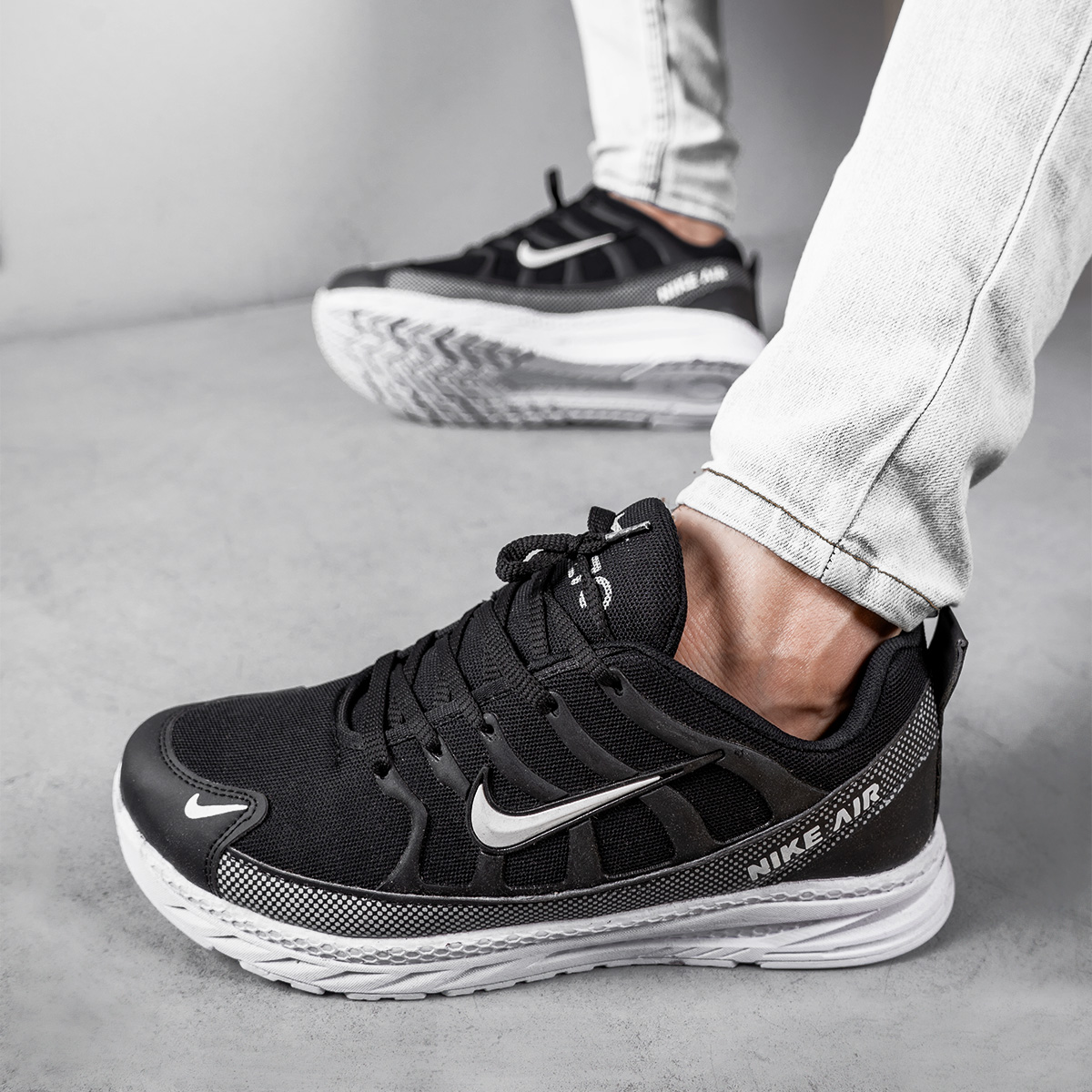 کفش ورزشی Nike airمردانه مشکی مدل Farnod