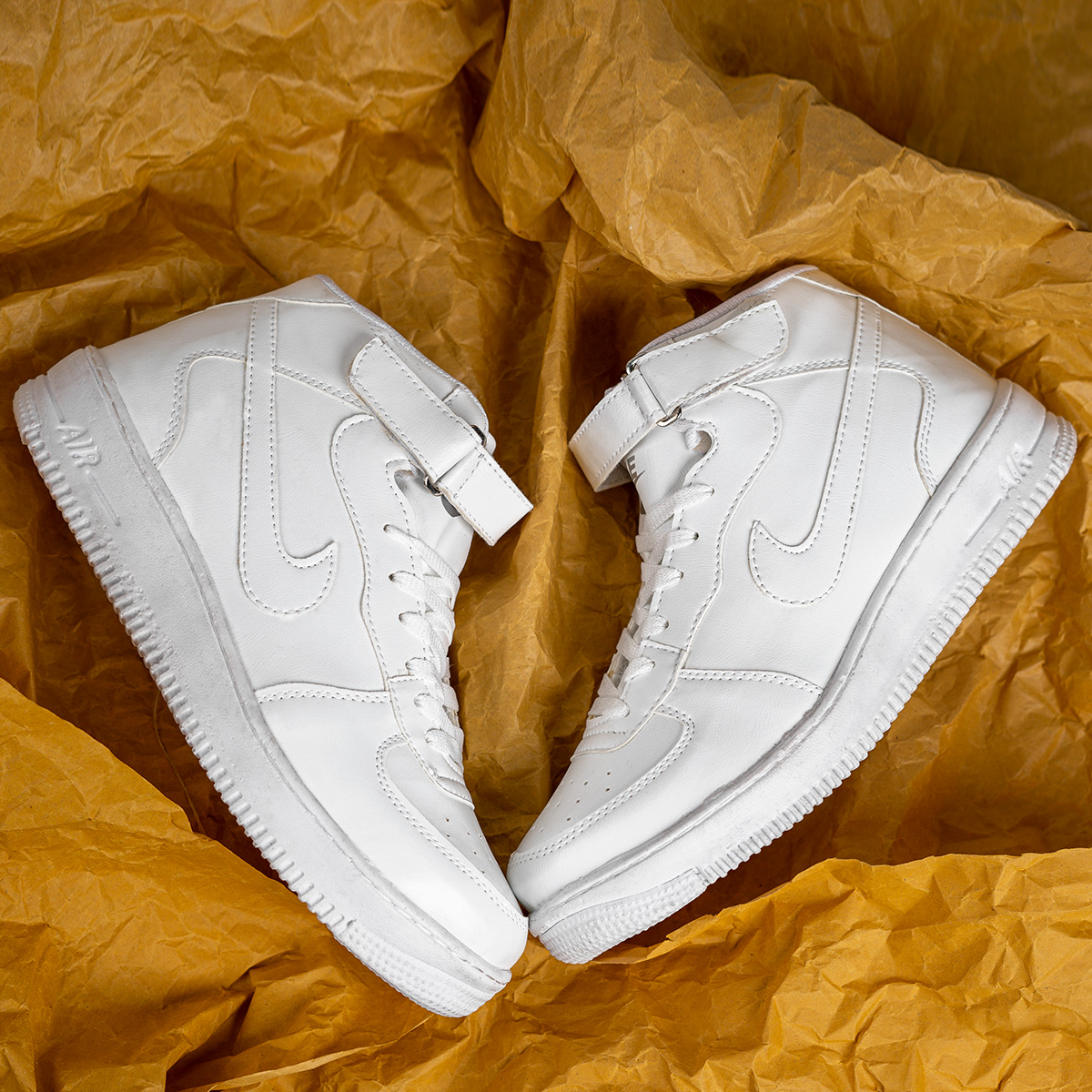 کفش ساقدارمردانه Nike Airسفید مدل Force