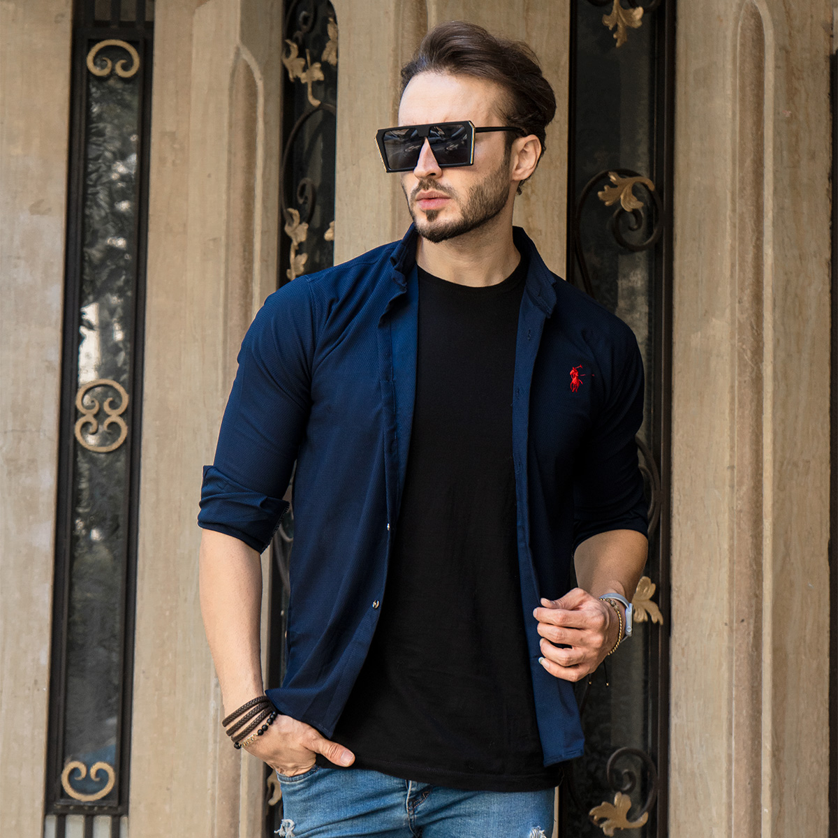 پیراهن مردانه طرح Polo (T)مدل nrv
