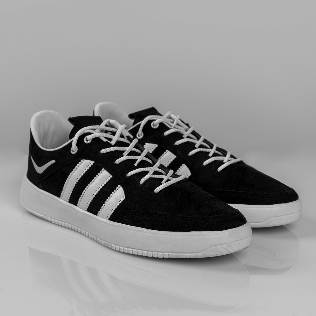 کفشAdidas مردانه مشکی مدل lenik