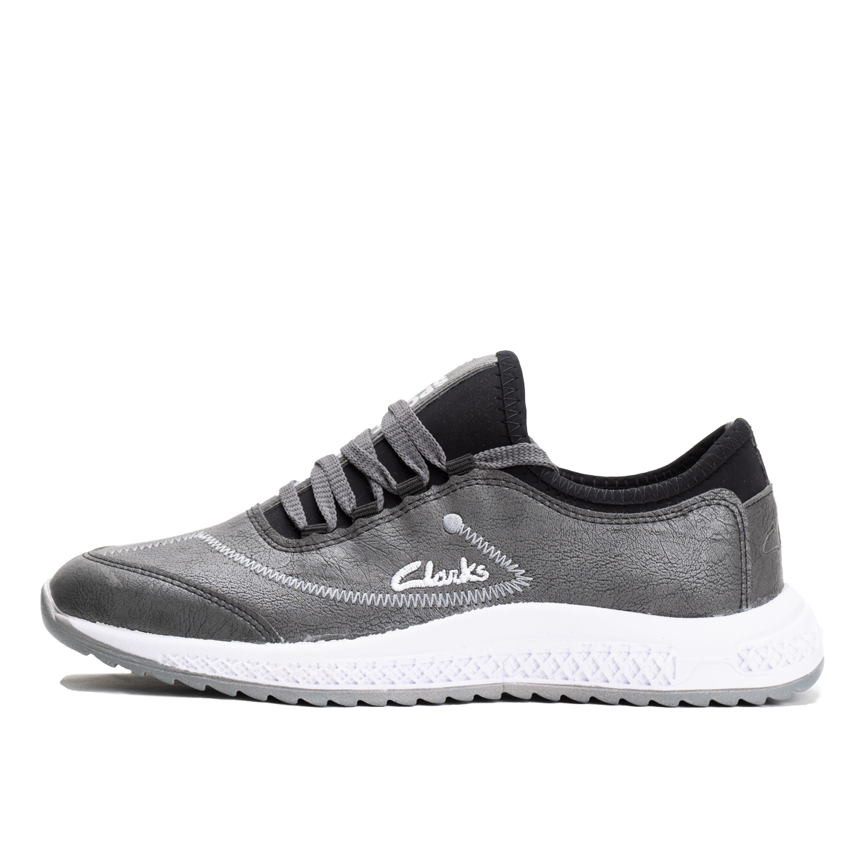 کفش clarks طوسی مردانه مدل faryan