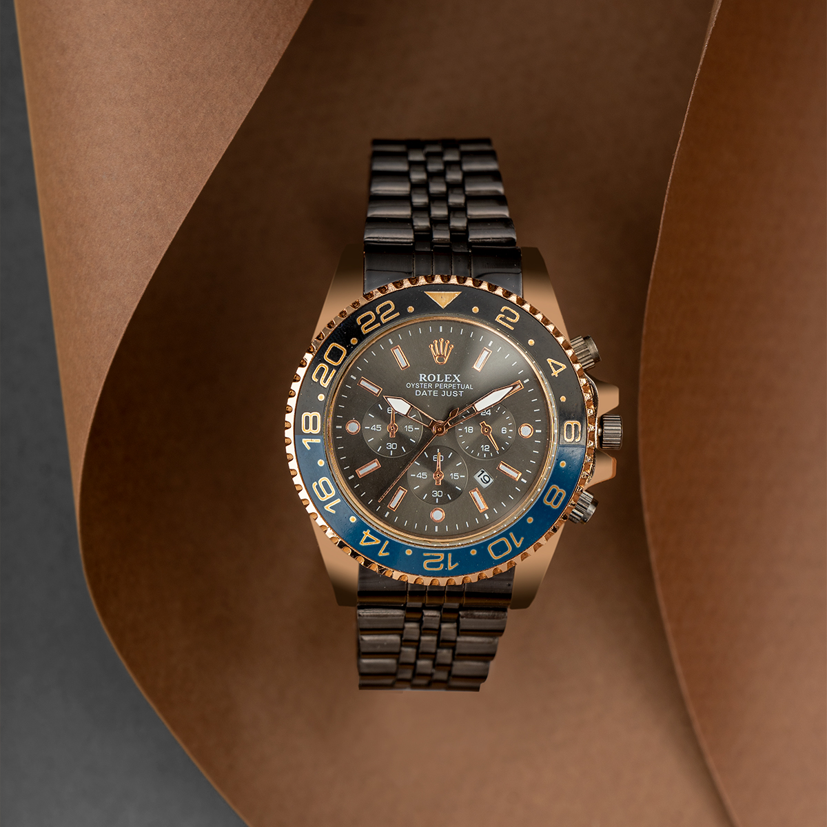 ساعت Rolex مشکی مدل santa