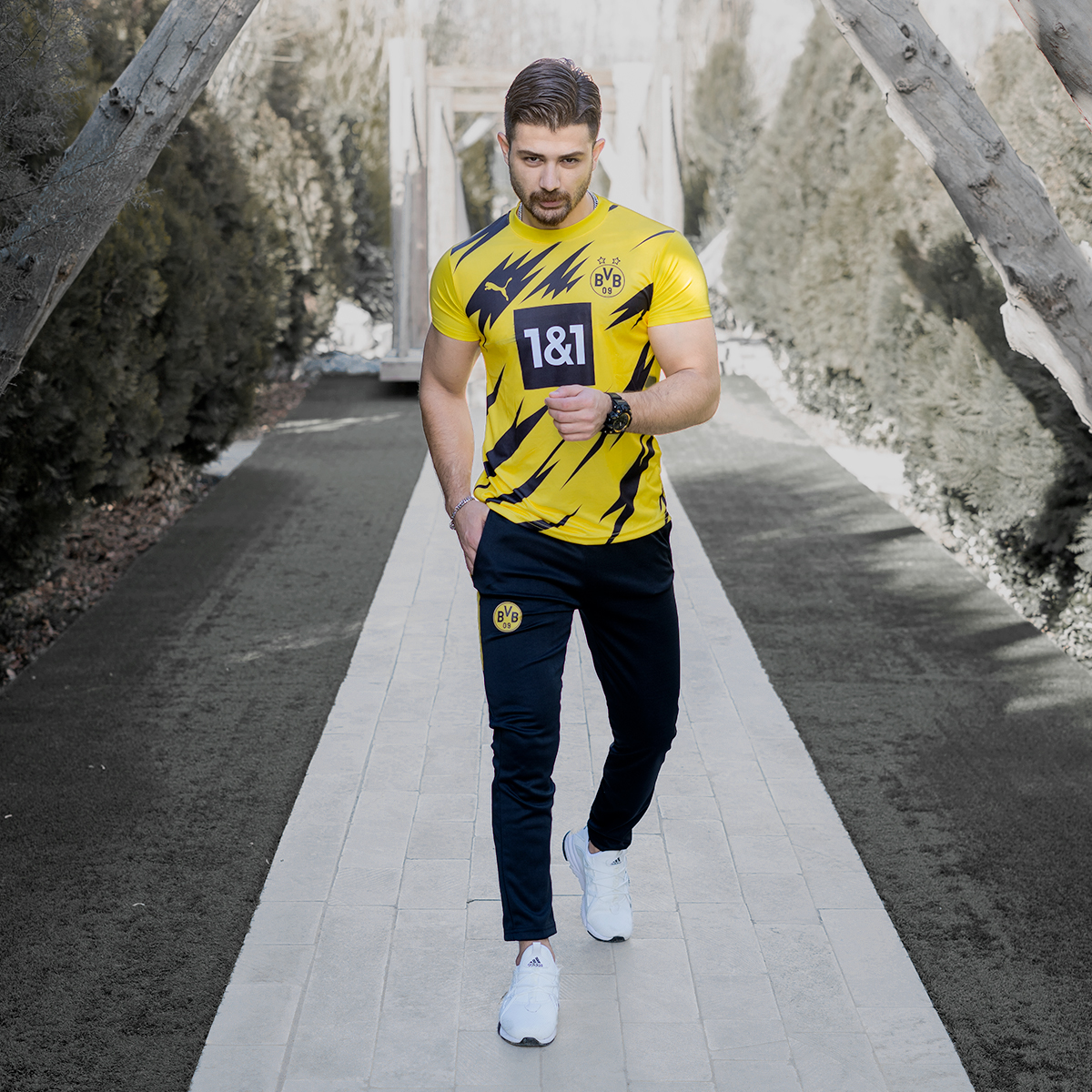 ست ورزشی Dortmondمردانه مدلBVB