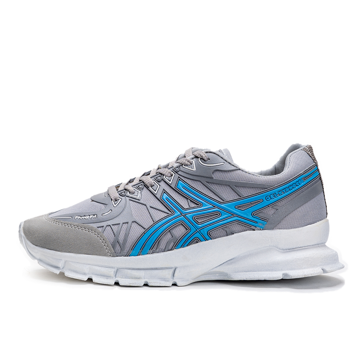 کفش ورزشی Asics مردانه طوسی آبی مدل Kaloni