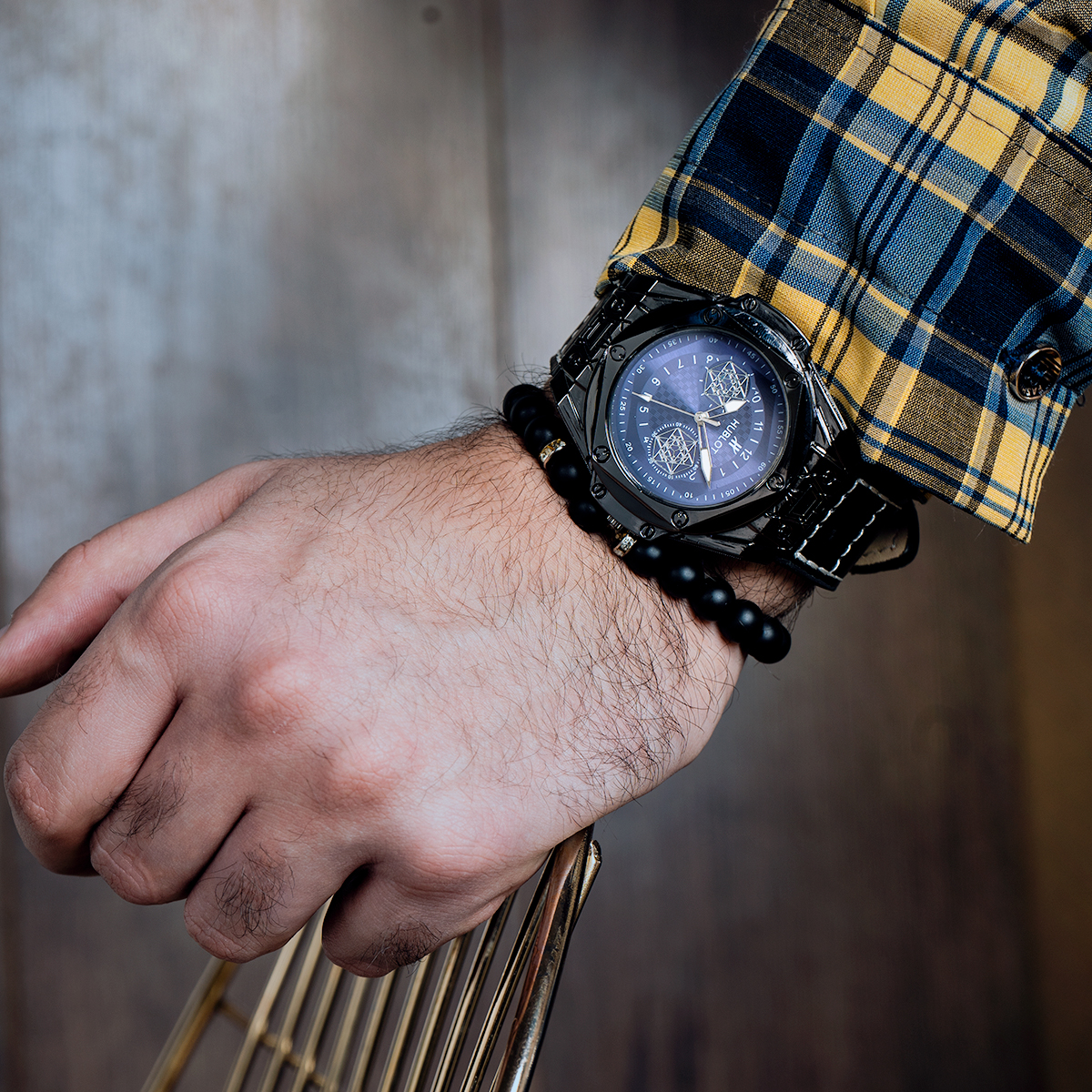 ساعت مچی Hublot قاب استیل مدل G705