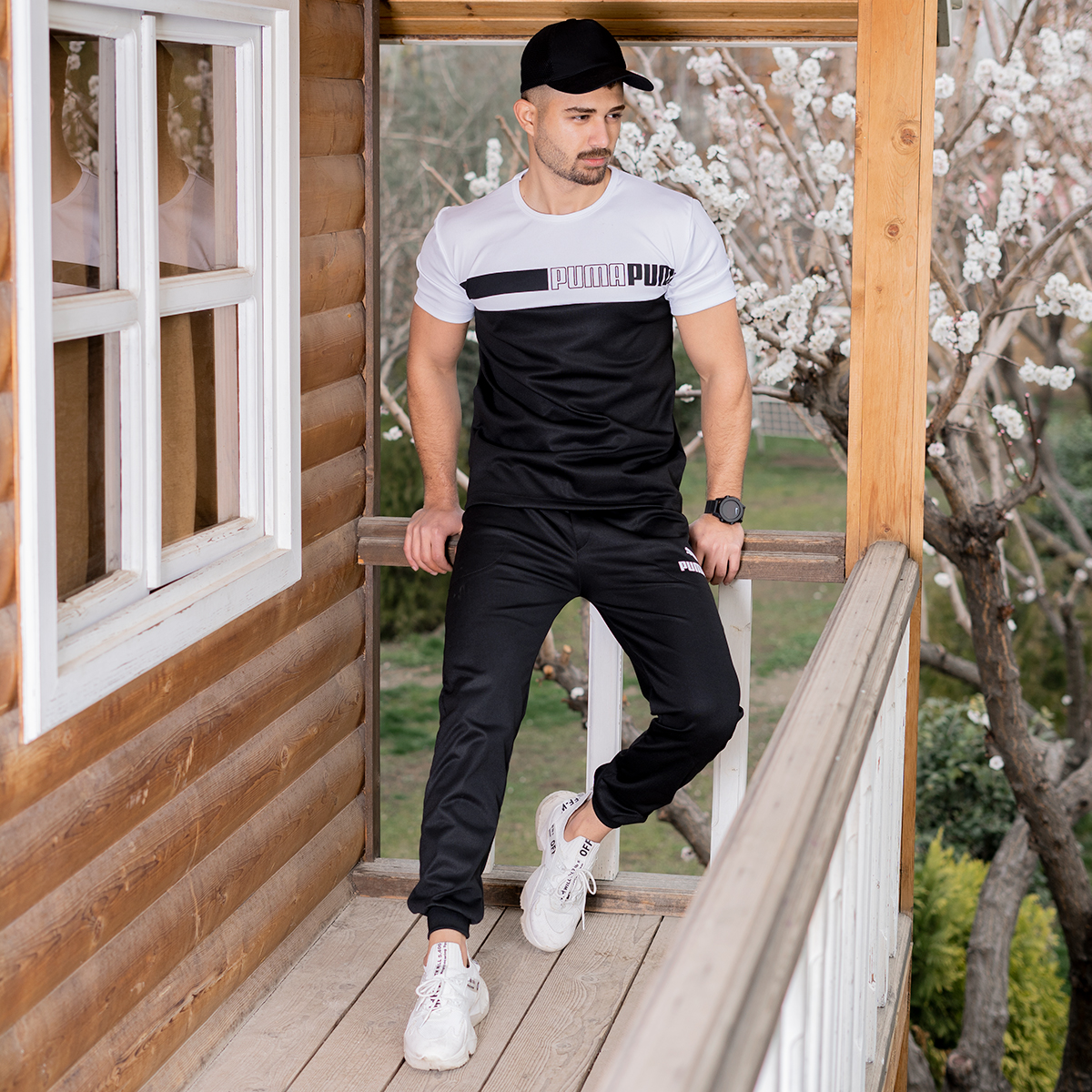 ست تیشرت شلوار PUMA مردانه مدل wino