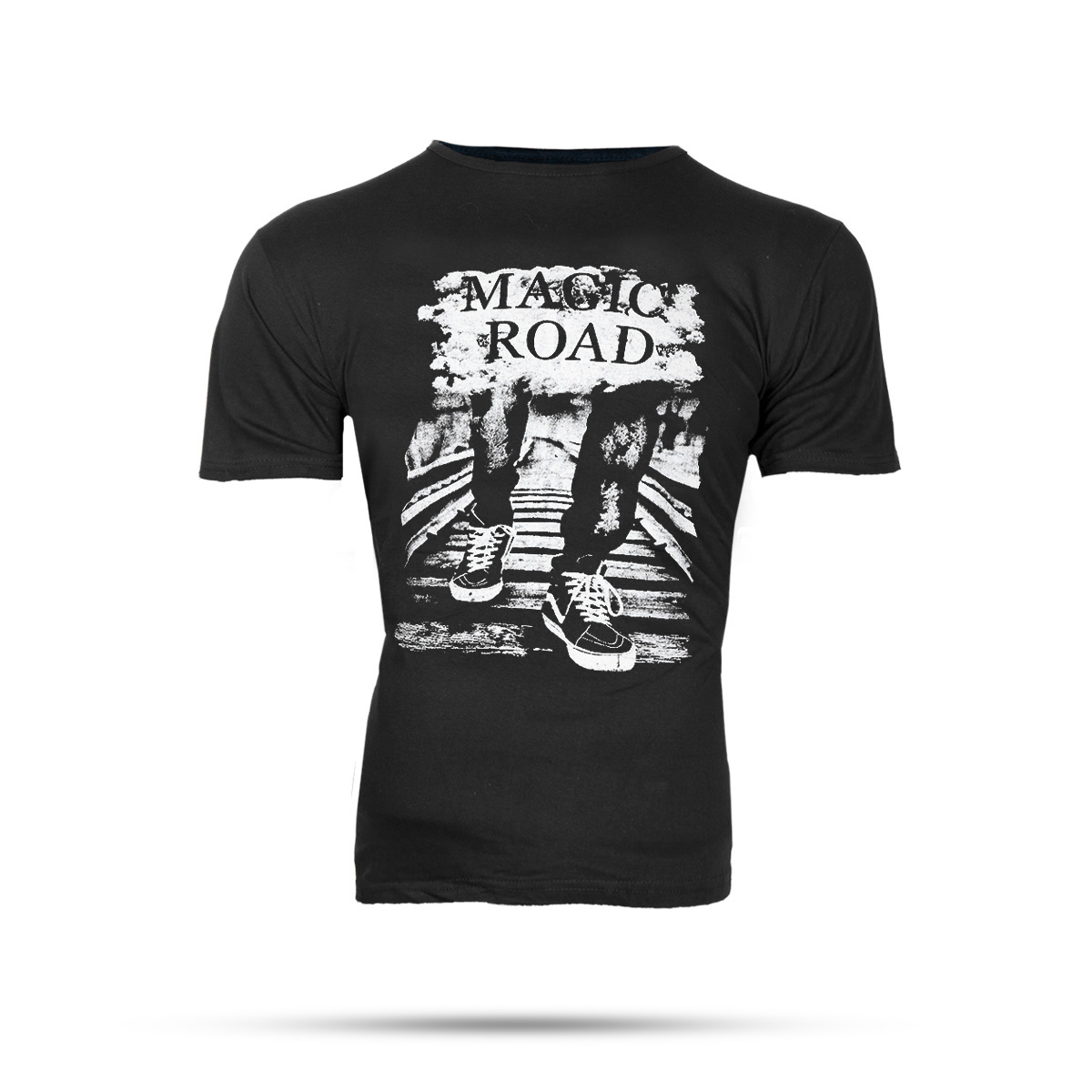 تیشرت (T) مردانه مشکی مدل magic