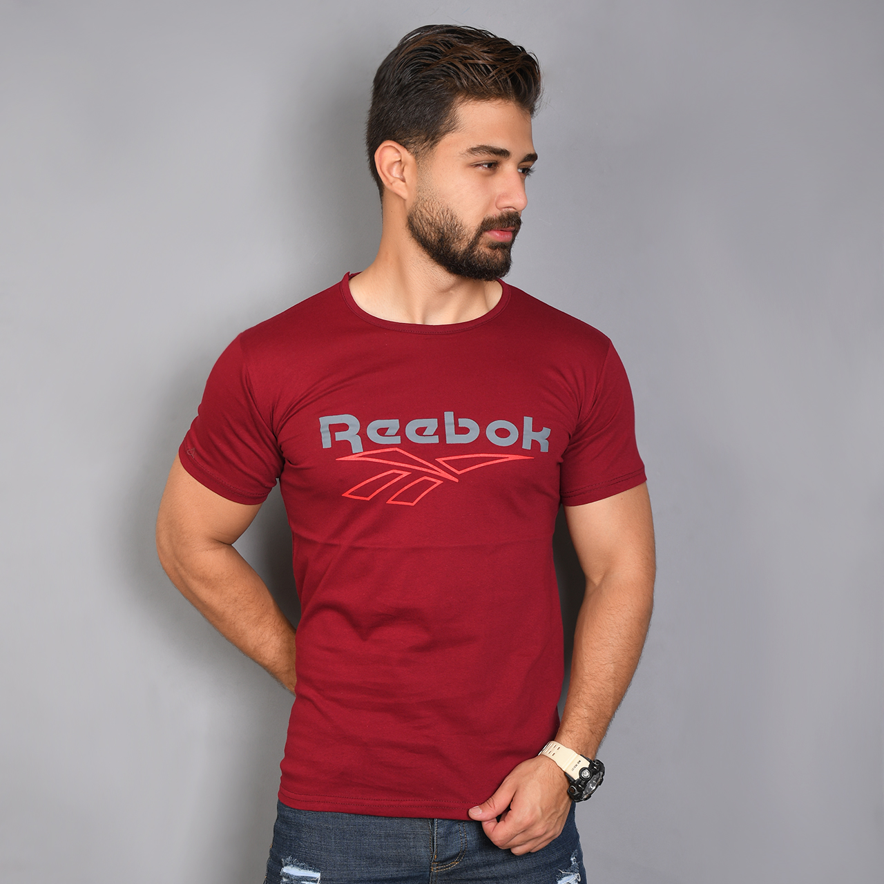 تیشرت (T) مردانه قرمز مدل Reebok