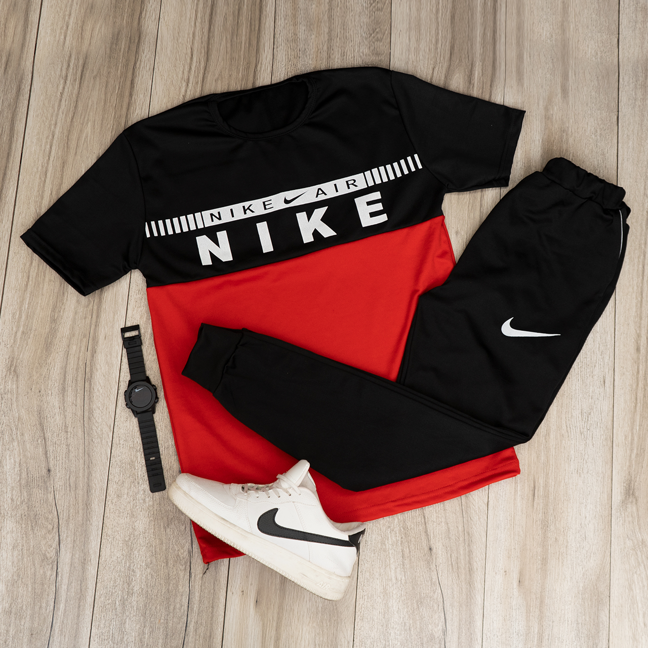 ست تیشرت شلوار nike air مردانه مدل Fors