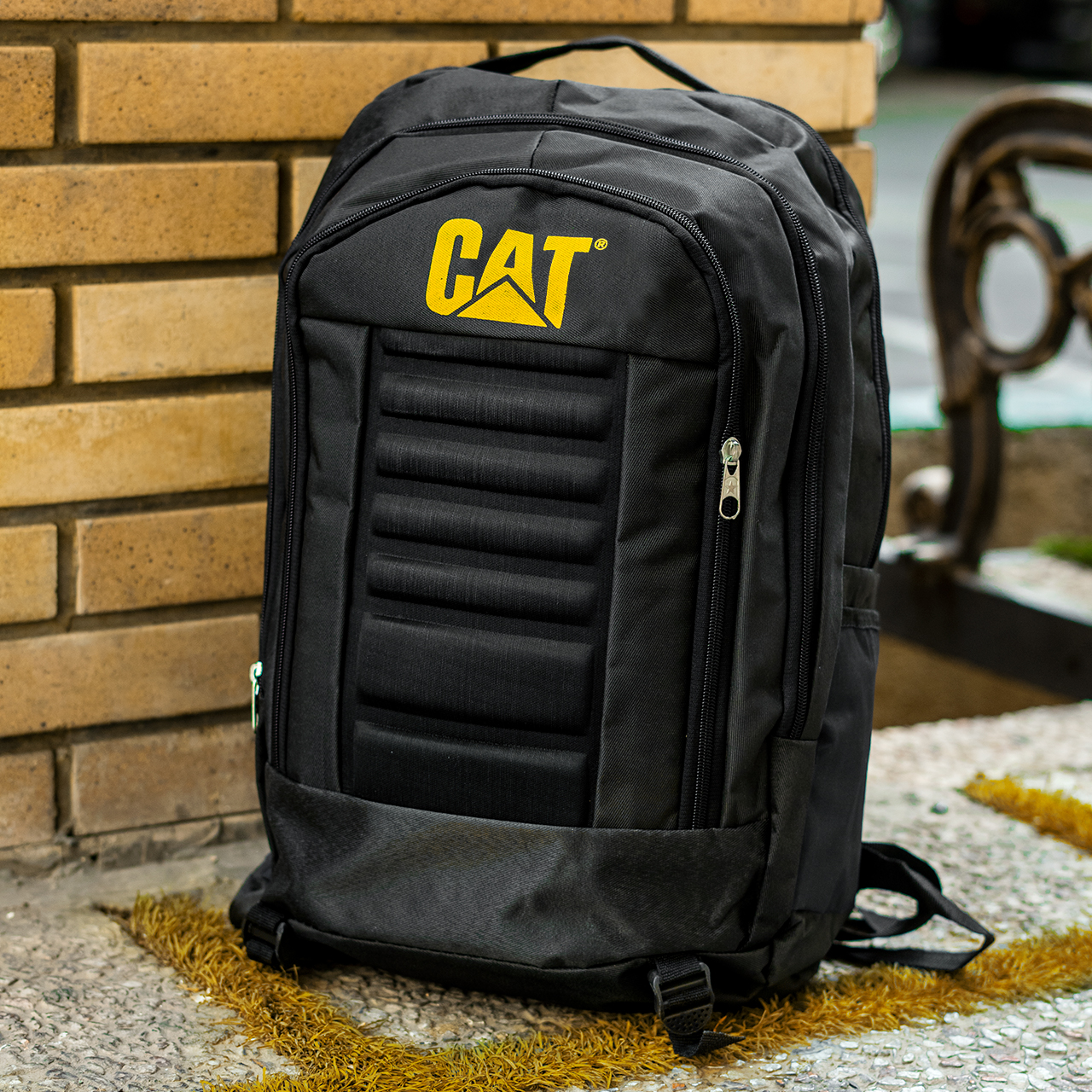 کوله پشتی Cat مشکی مدل behroz