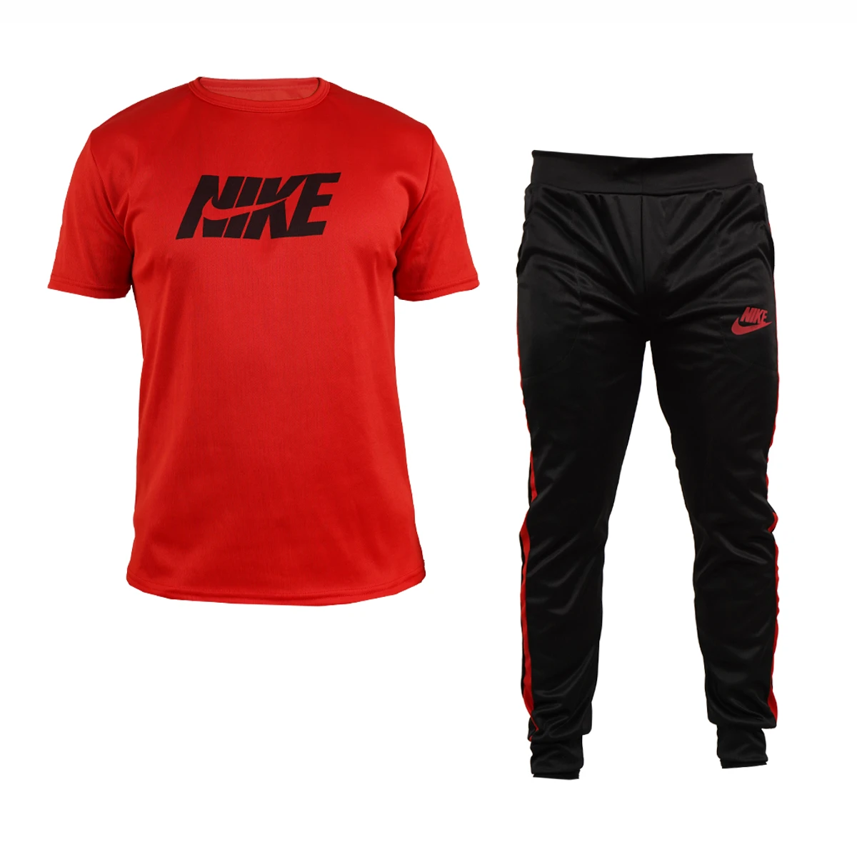 ست تیشرت شلوار Nike Air قرمز مردانه مدلRana