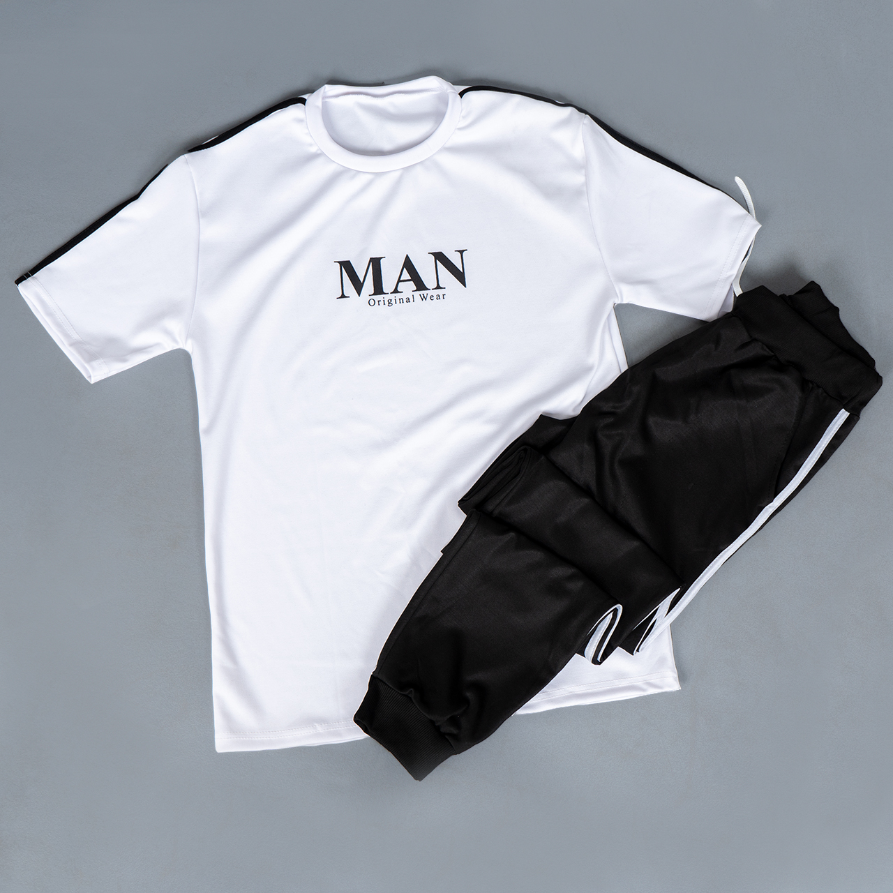 ست تیشرت شلوار MAN مردانه مدل Kamyar