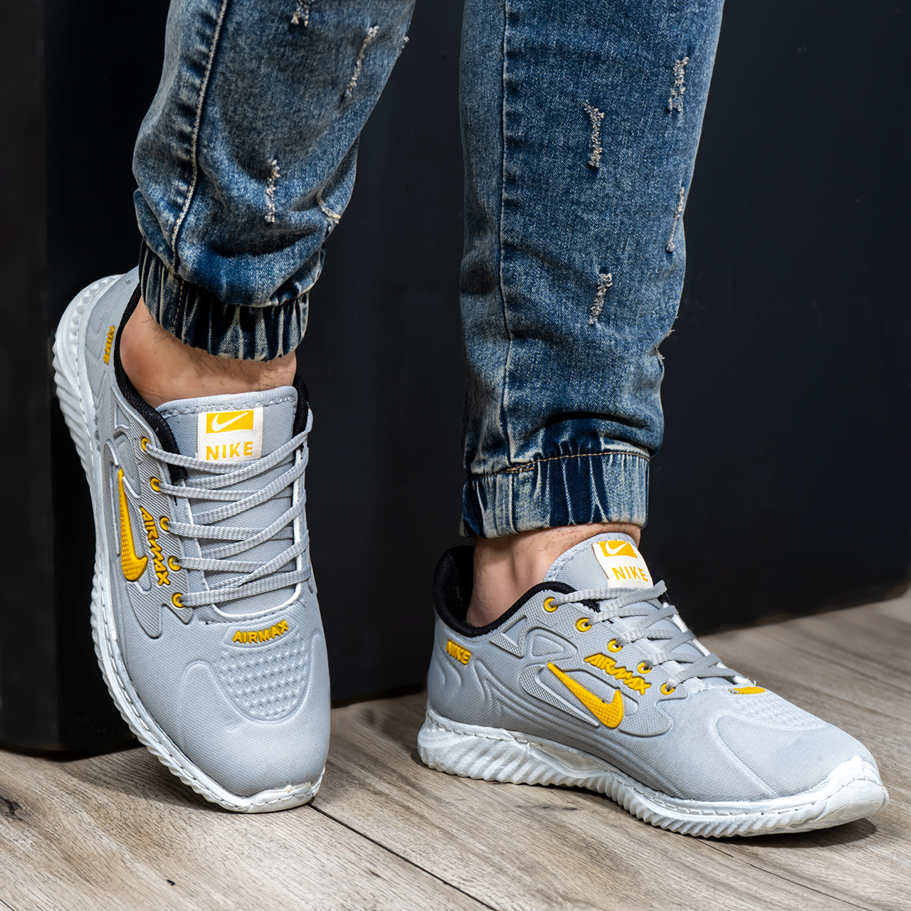کفش دونایک طوسی (T)مردانه مدلAIR MAX