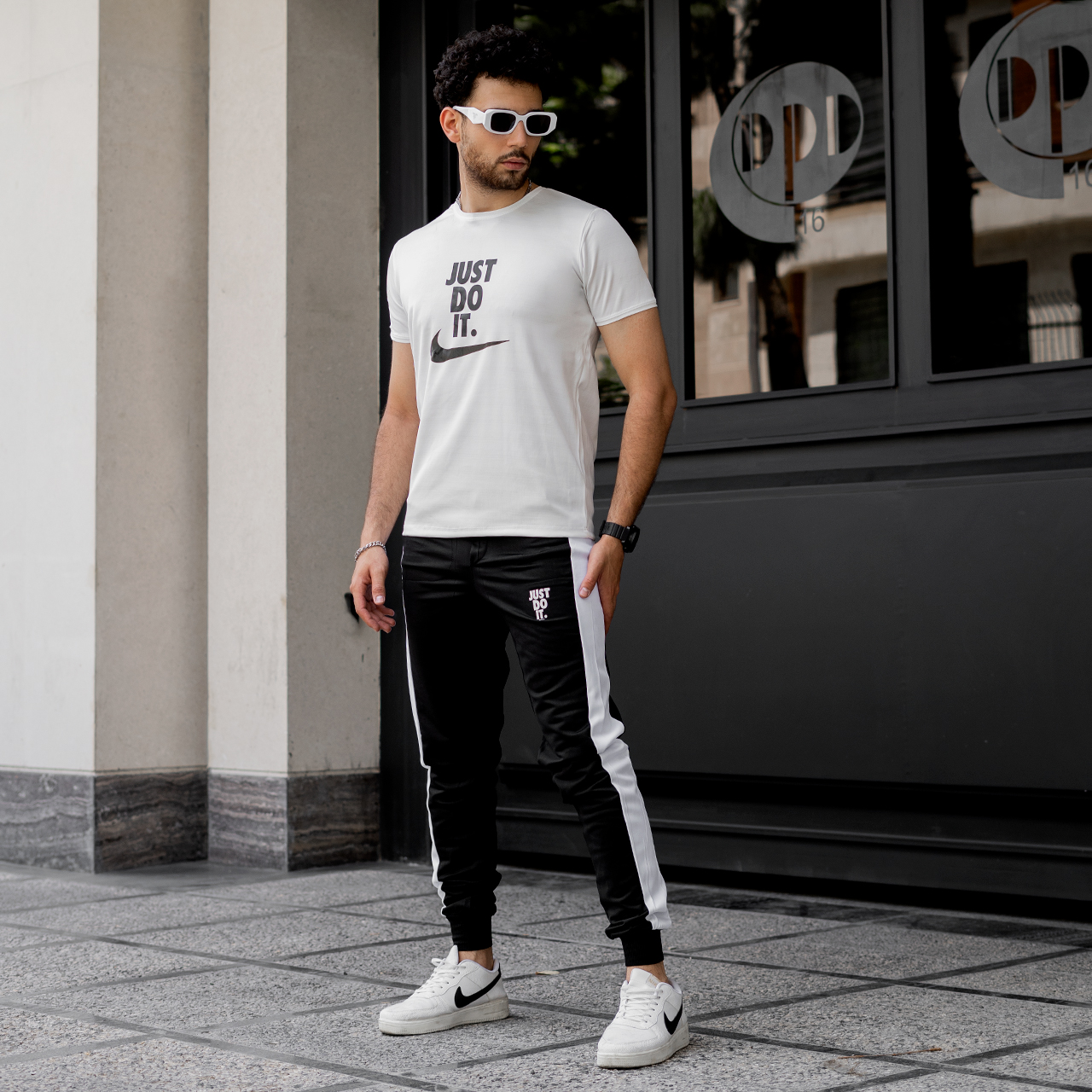 ست تیشرت شلوار just do it مردانه مدل emon