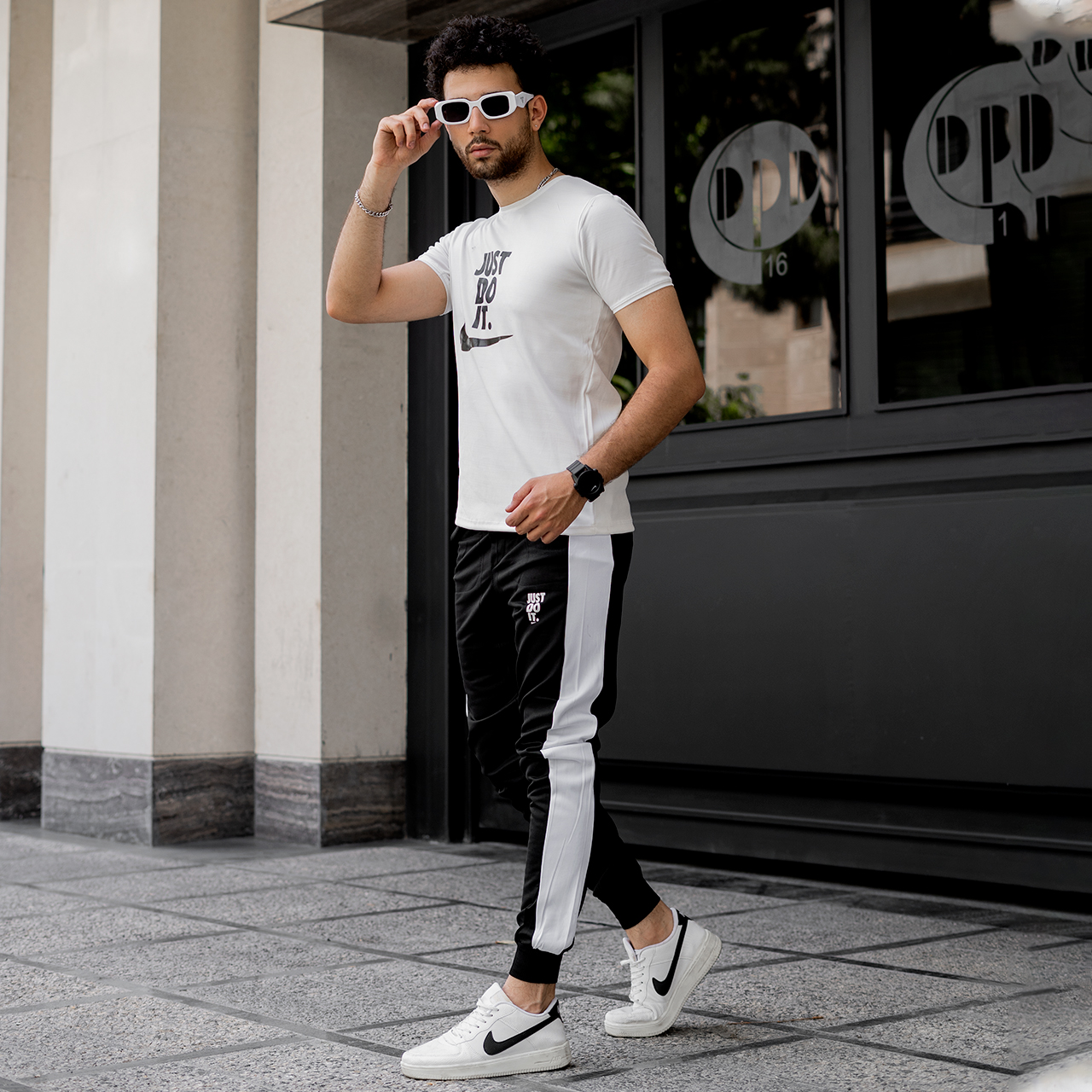 ست تیشرت شلوار just do it مردانه مدل emon