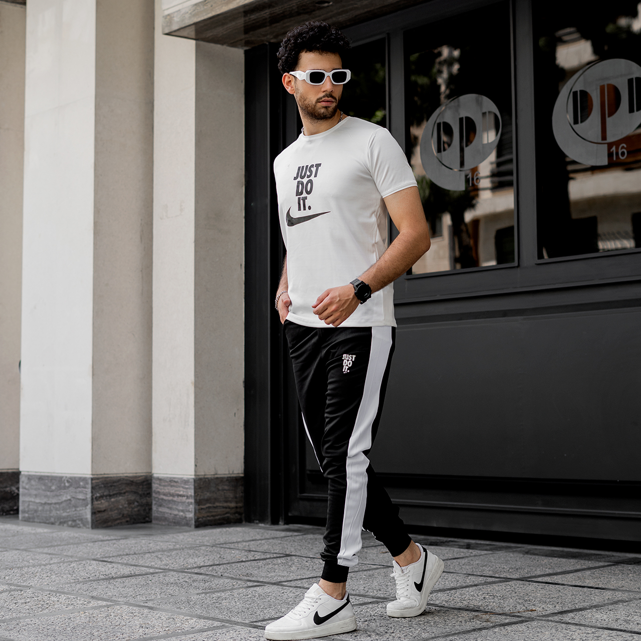 ست تیشرت شلوار just do it مردانه مدل emon