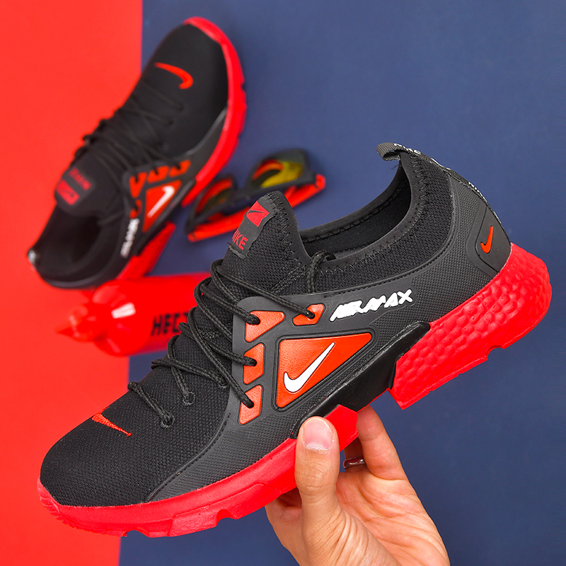 کفش مردانه مشکی قرمز Nike مدل ELGO