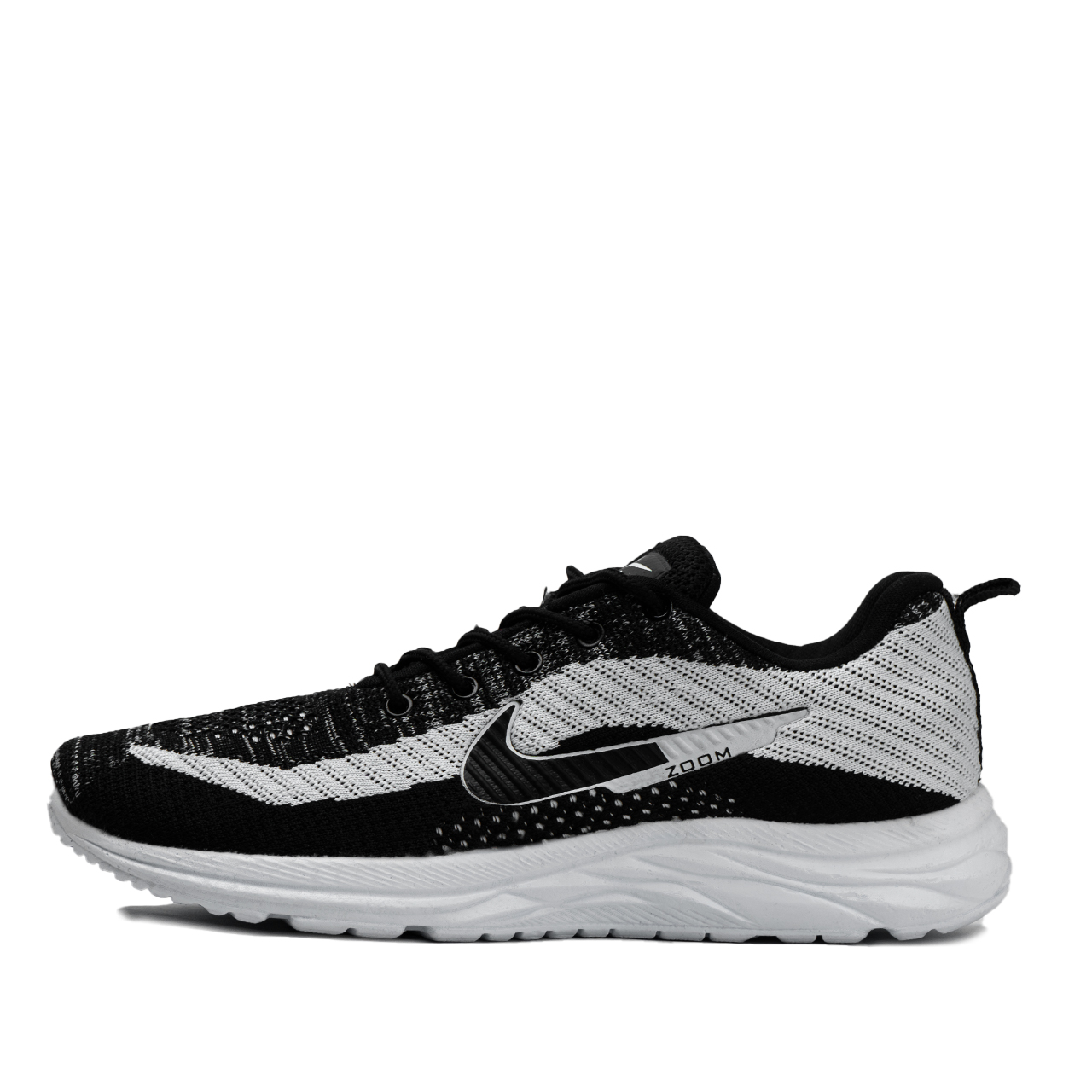 کفش ورزشی مشکی-سفید مردانه مدل Nike z