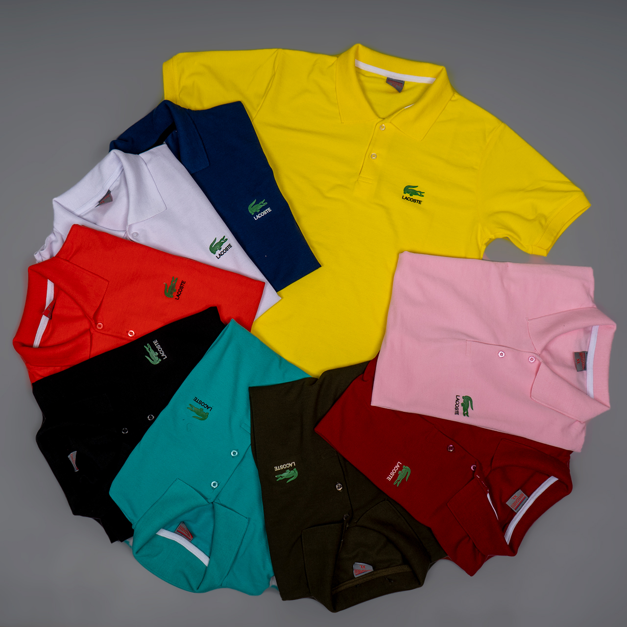 تیشرت مردانه Lacoste جودون-زرد مدل Mahyar